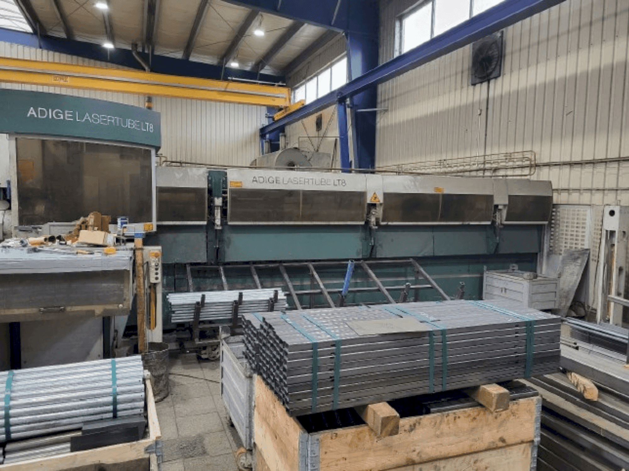 BLM Adige LT 8-maskinen framifrån