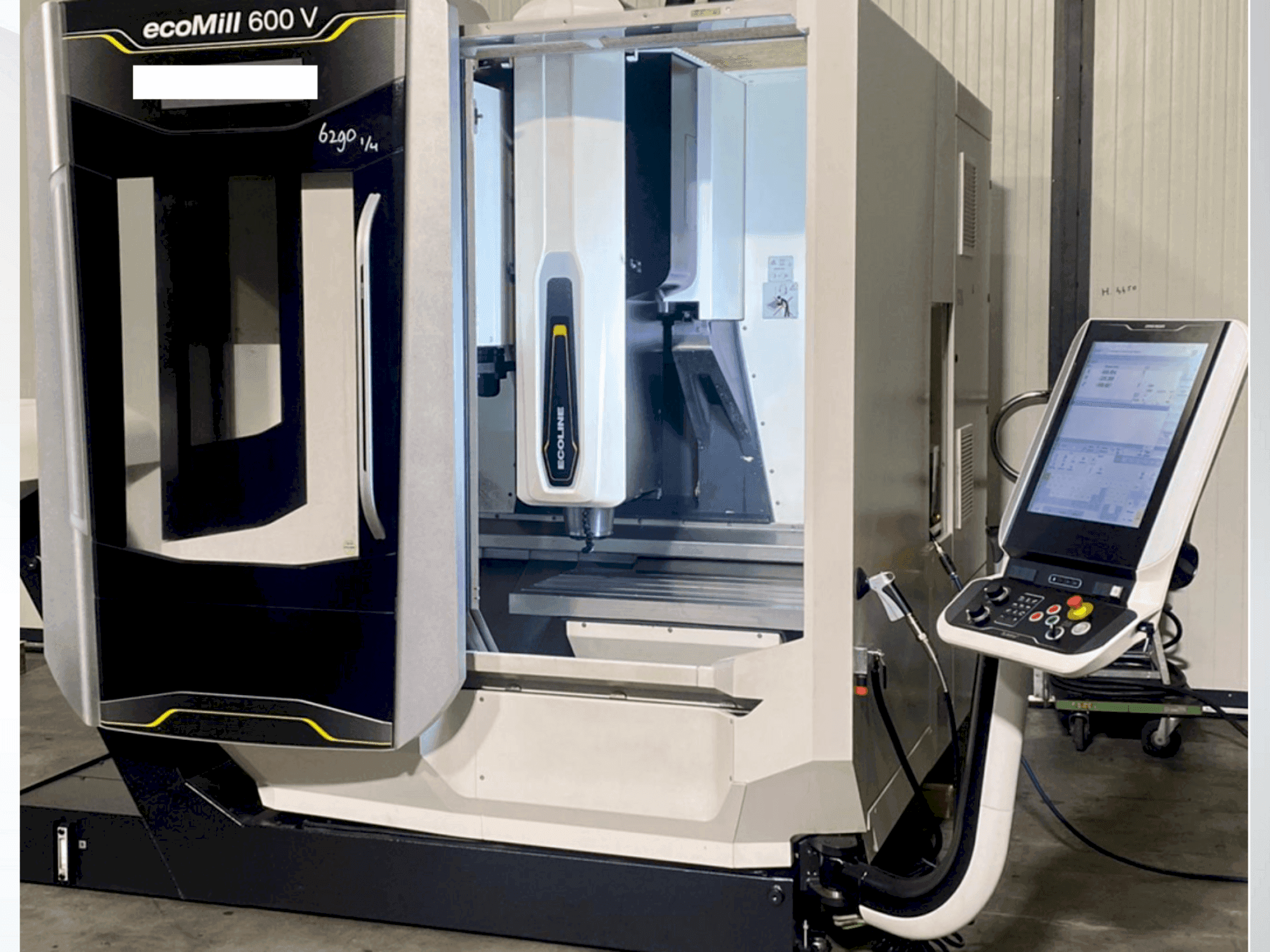DMG Ecomill 600V-maskinen framifrån