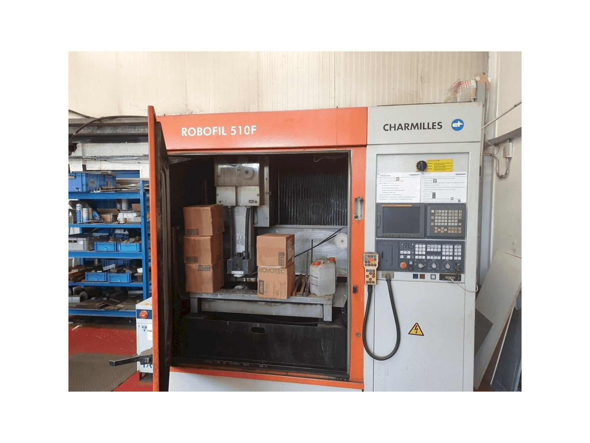 CHARMILLES Robofil 510F-maskinen framifrån