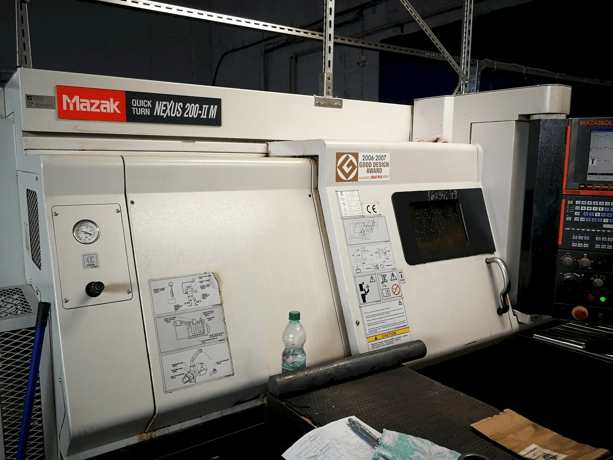 Mazak Quick Turn Nexus 250-II M-maskinen framifrån