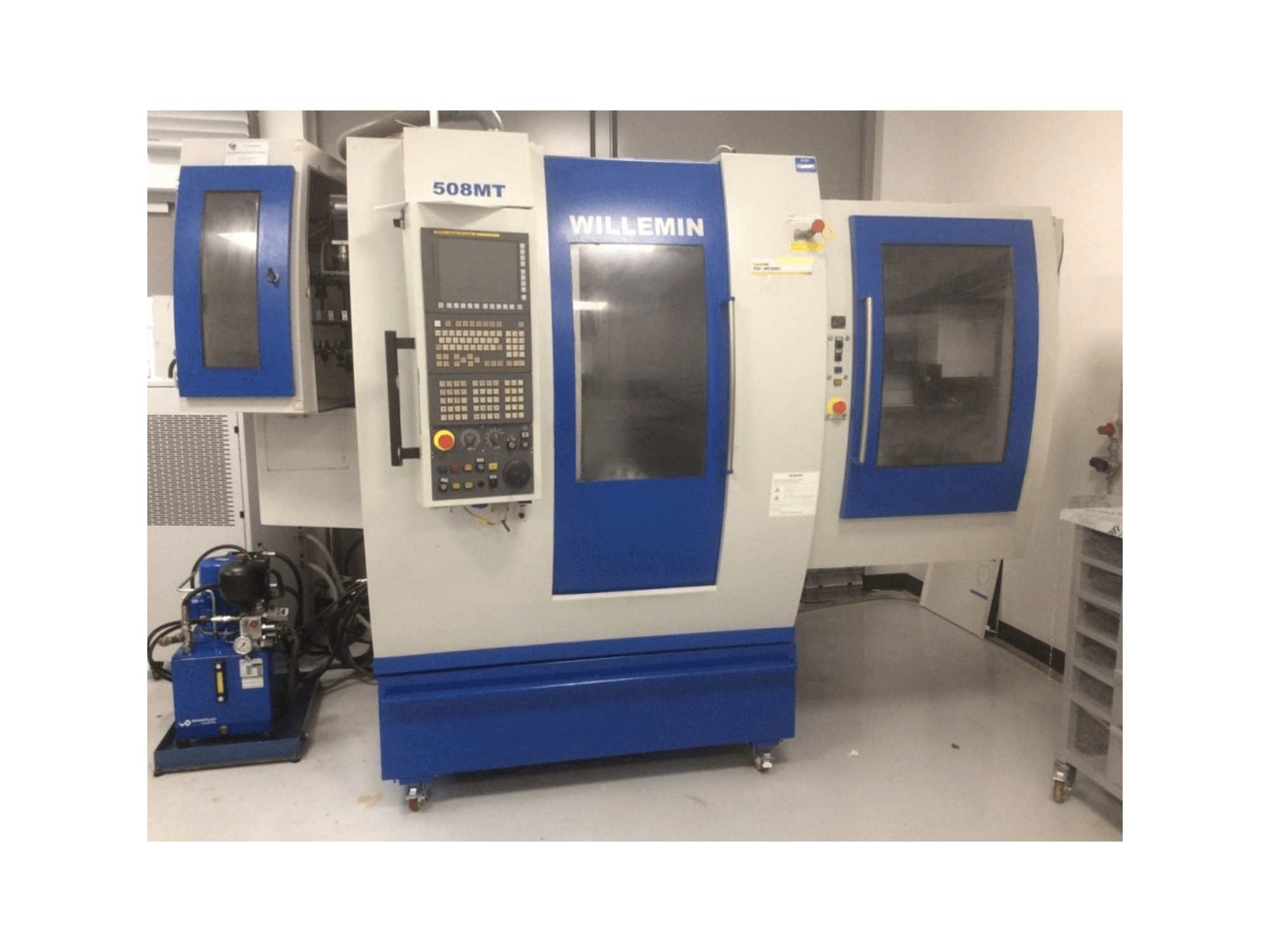 Willemin W 508MT-maskinen framifrån