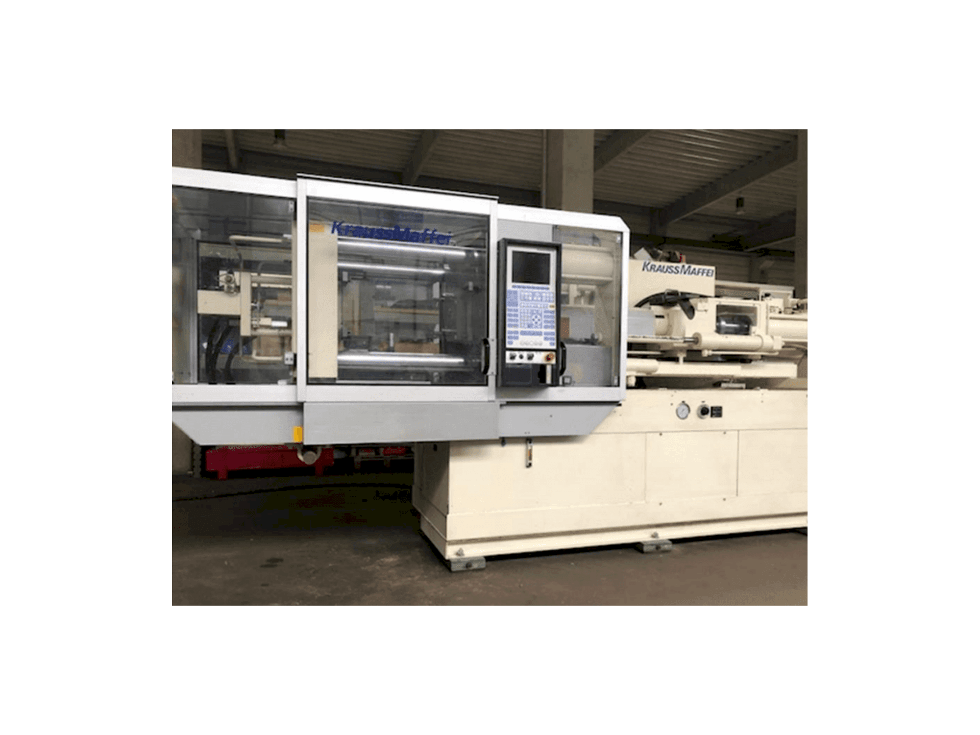 Krauss Maffei 150-700 C2-maskinen framifrån