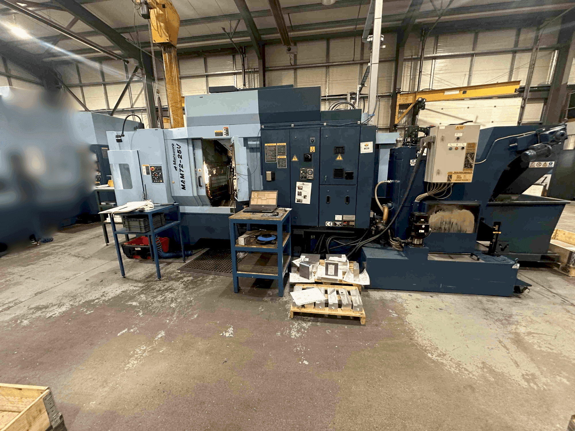 Matsuura MAM72-25V-maskinen framifrån