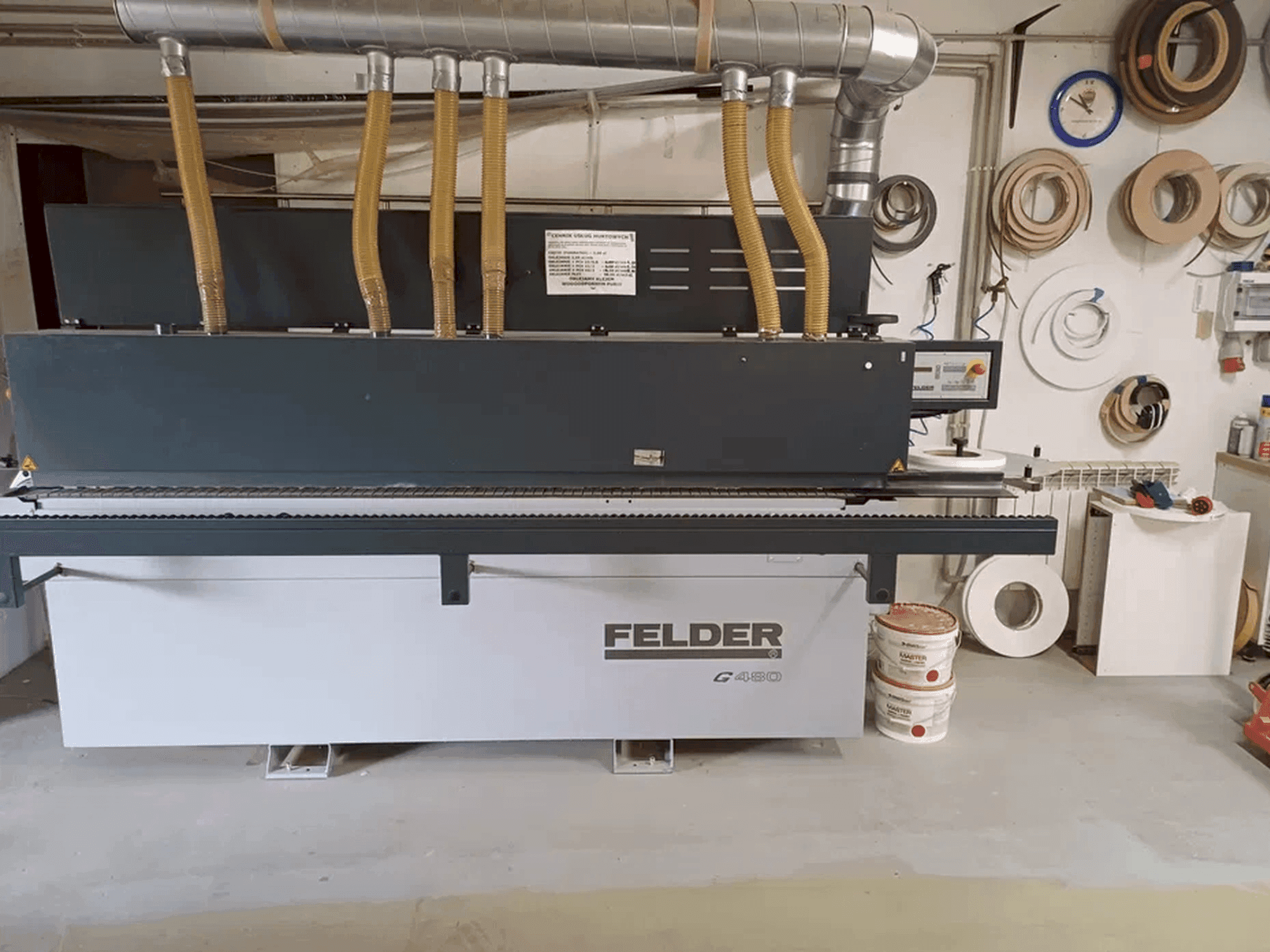 FELDER G480-maskinen framifrån