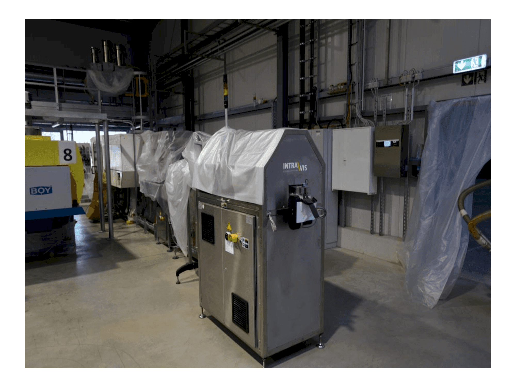 INTRAVIS Capwatcher 6432-maskinen framifrån