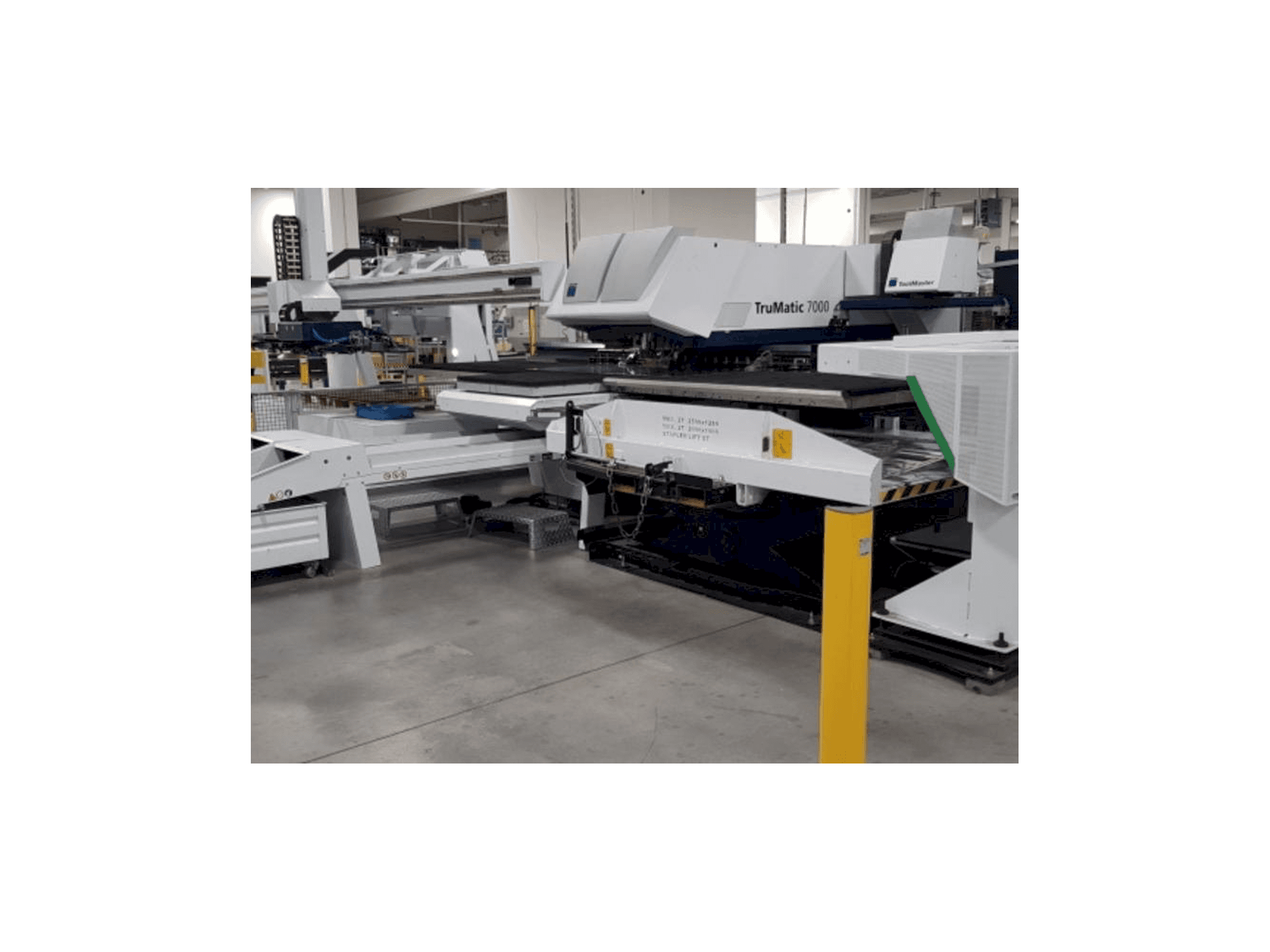 Trumpf Trumatic 7000-maskinen framifrån