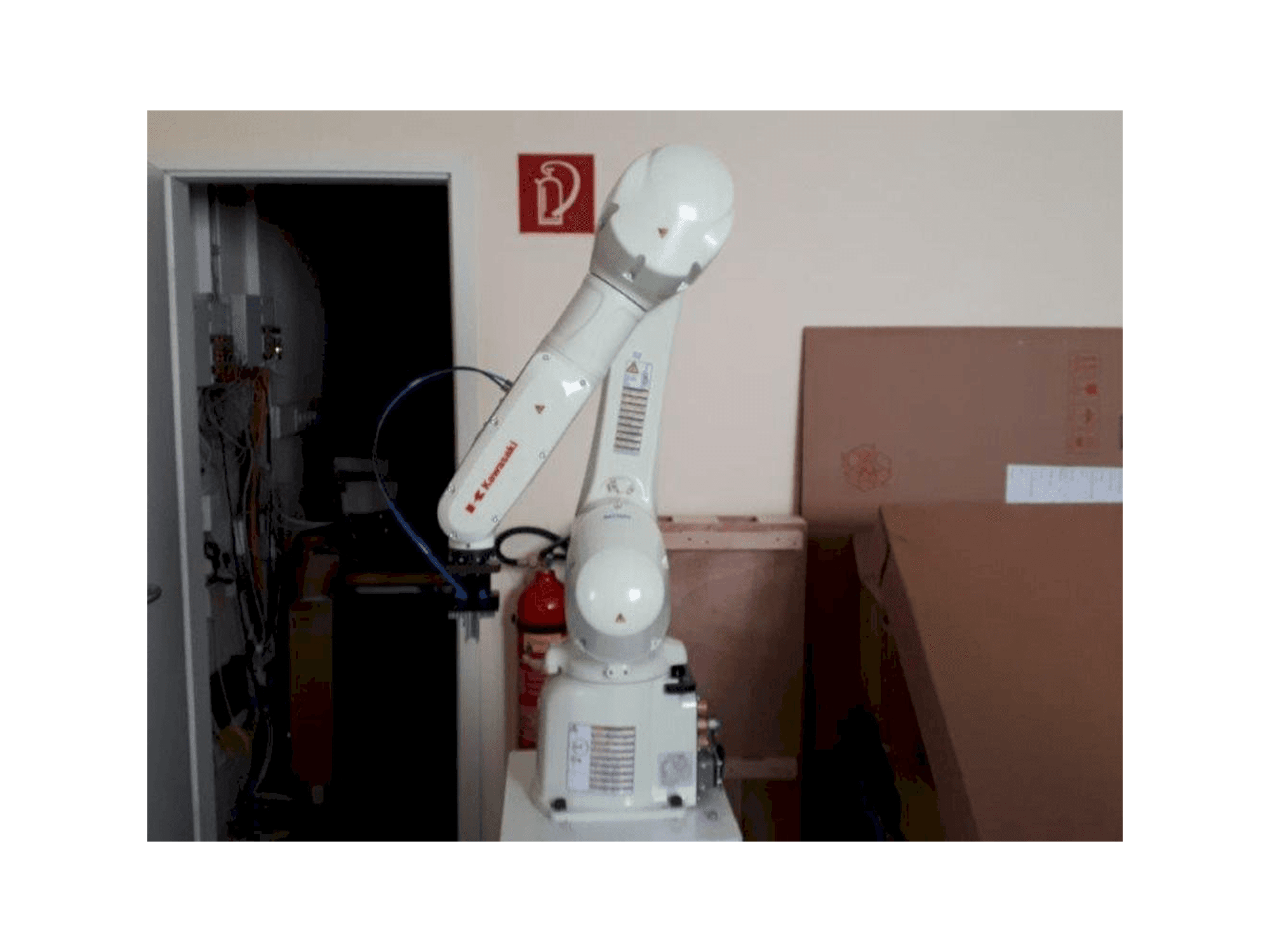 Kawasaki RS007L-maskinen framifrån