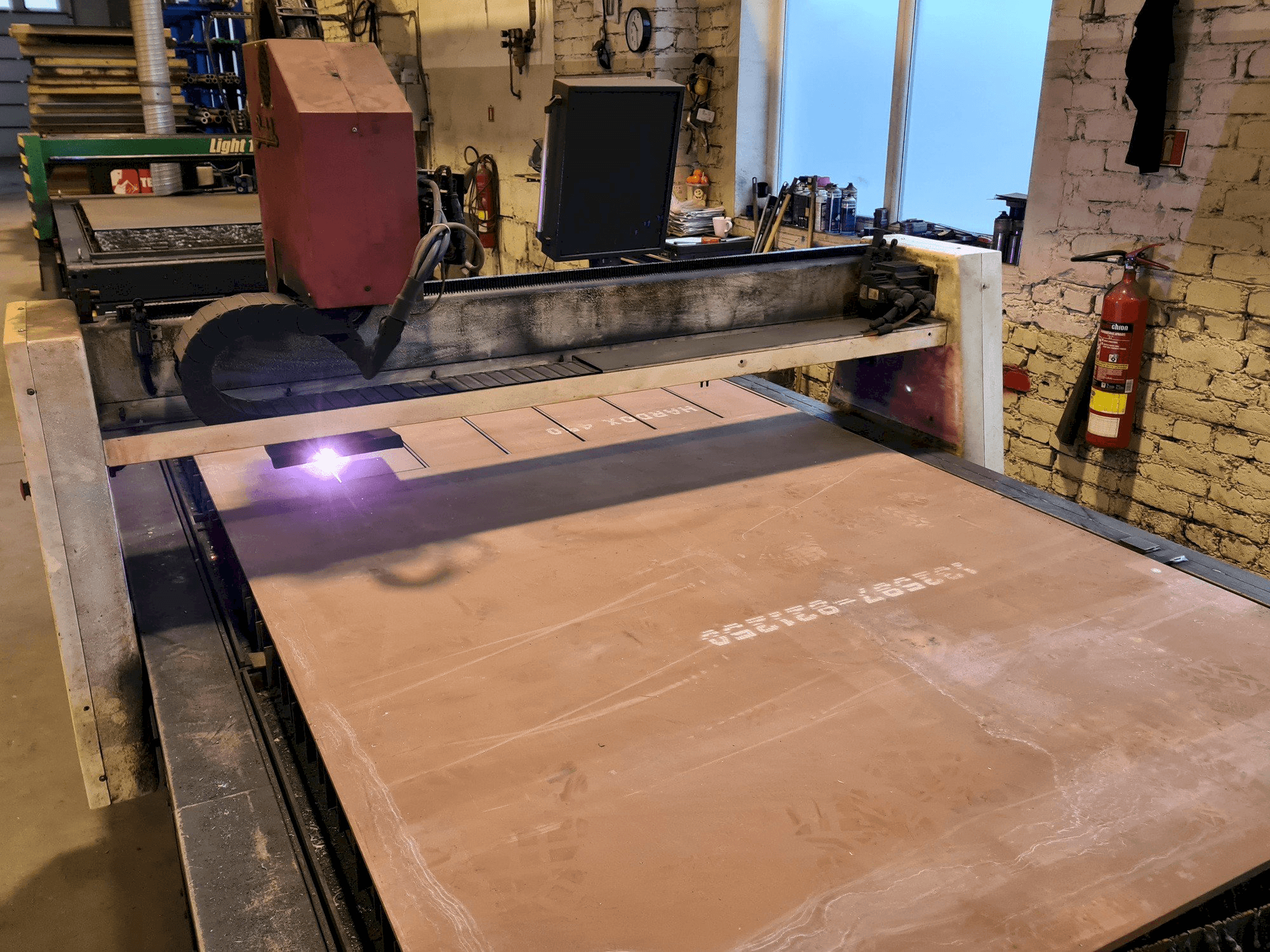 Baykal BPH 1503 COMPACT-maskinen framifrån