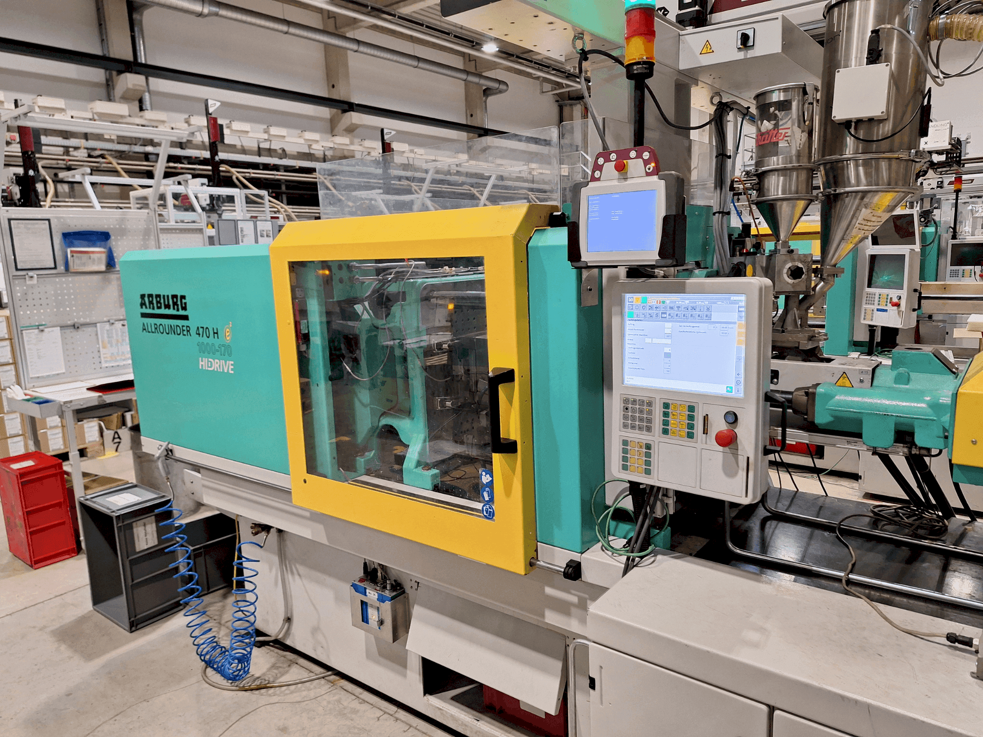 Arburg 470 H 1000-170-maskinen framifrån