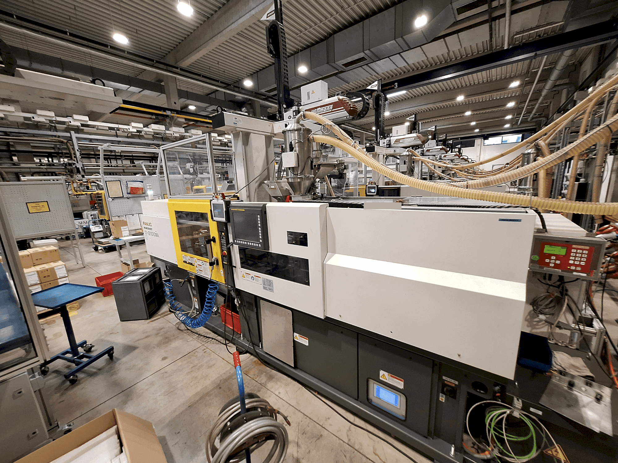 FANUC Roboshot S100iA-maskinen framifrån
