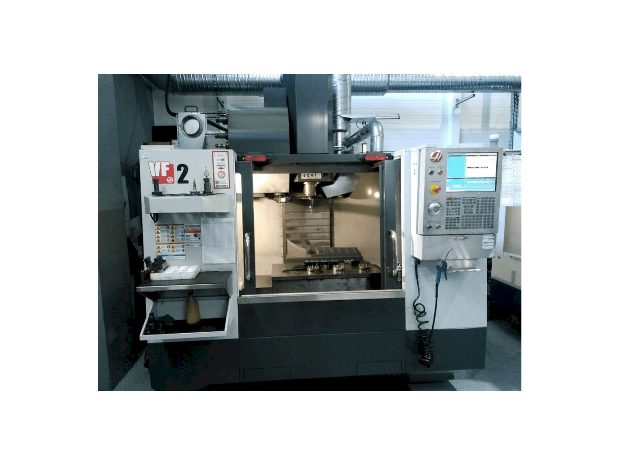 HAAS VF2-maskinen framifrån