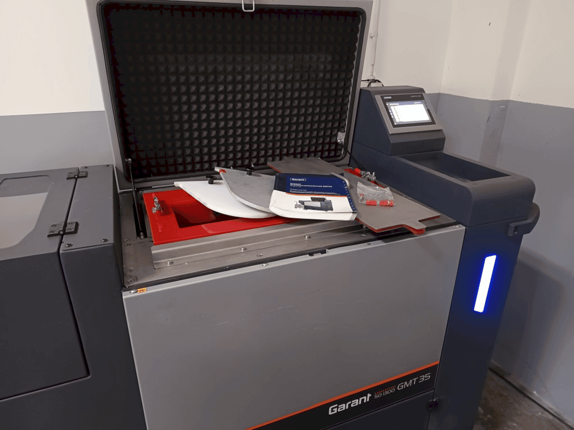 HOFMANN GMT 35-maskinen framifrån