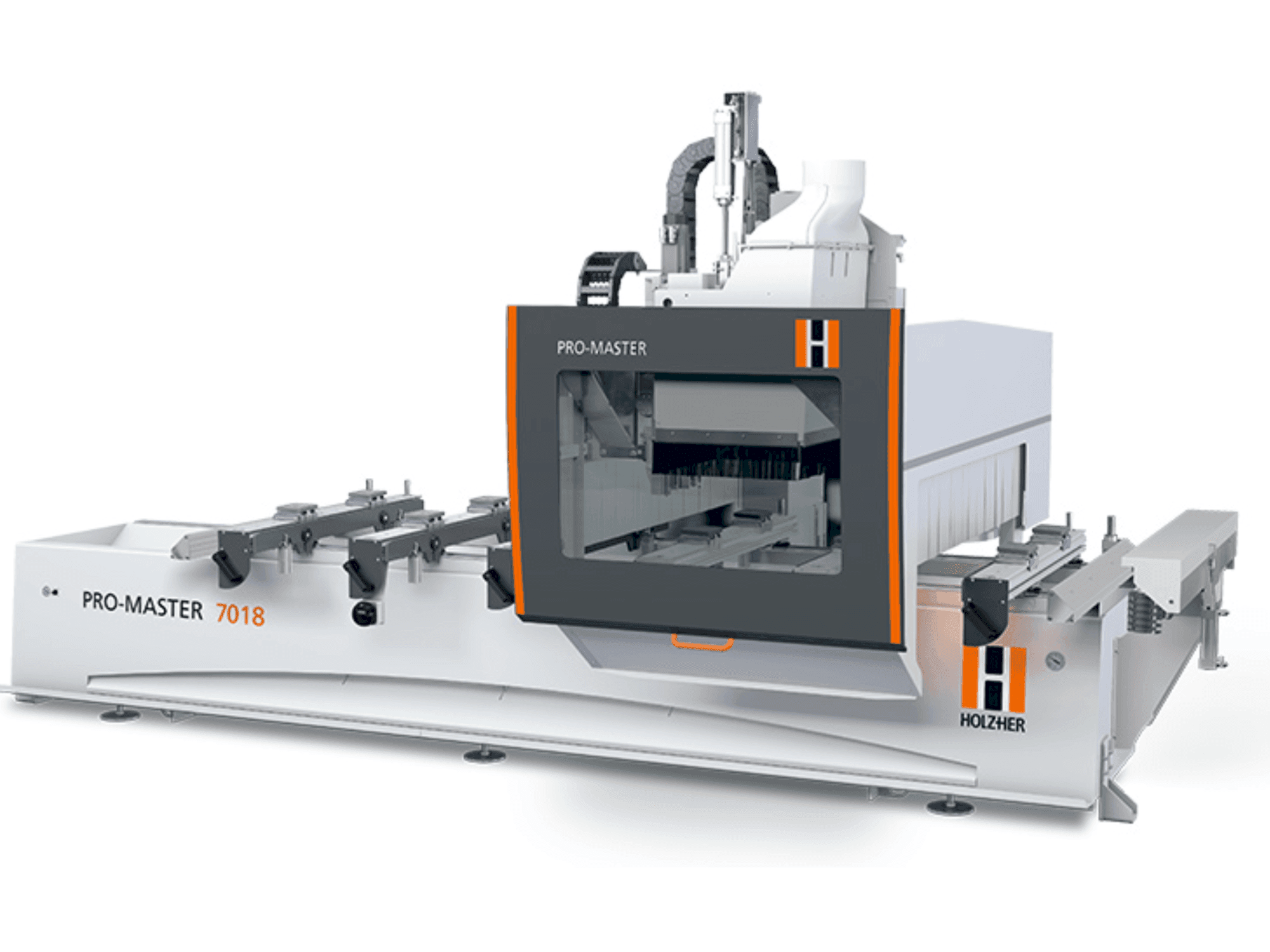 HOLZHER PRO MASTER 7018-maskinen framifrån