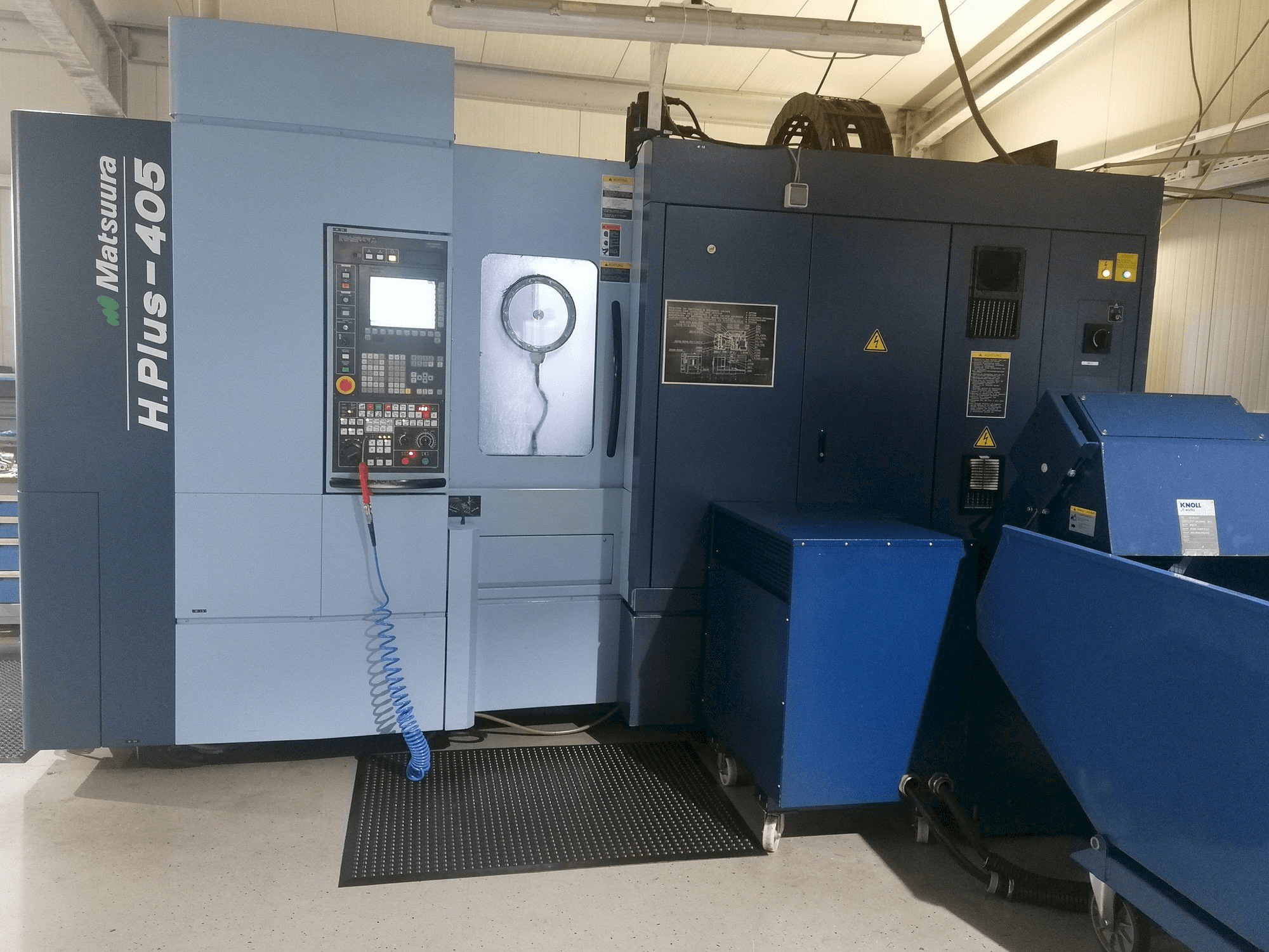 Matsuura H-PLUS-405-maskinen framifrån