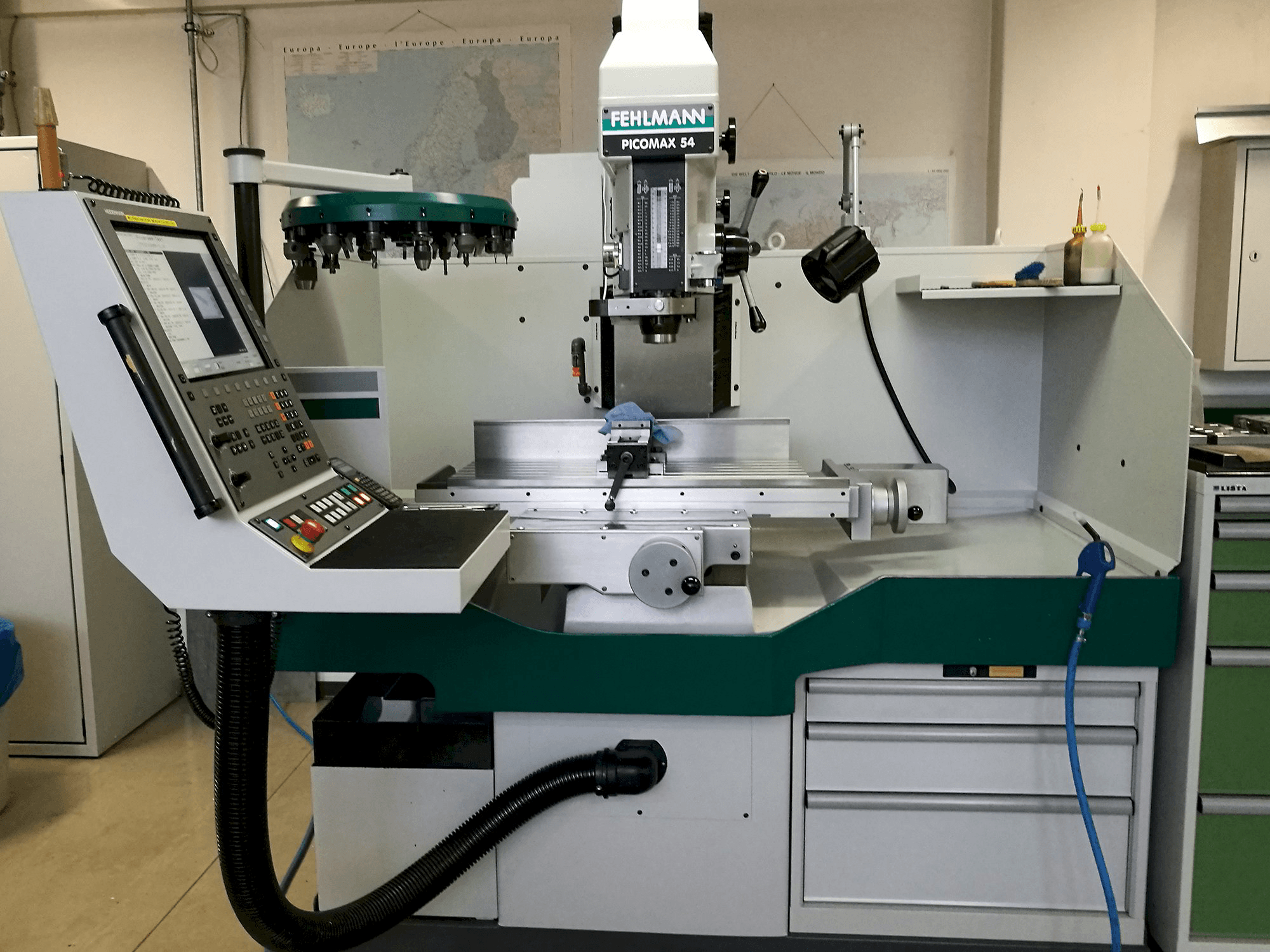 FEHLMANN-maskinen framifrånPICOMAX 54