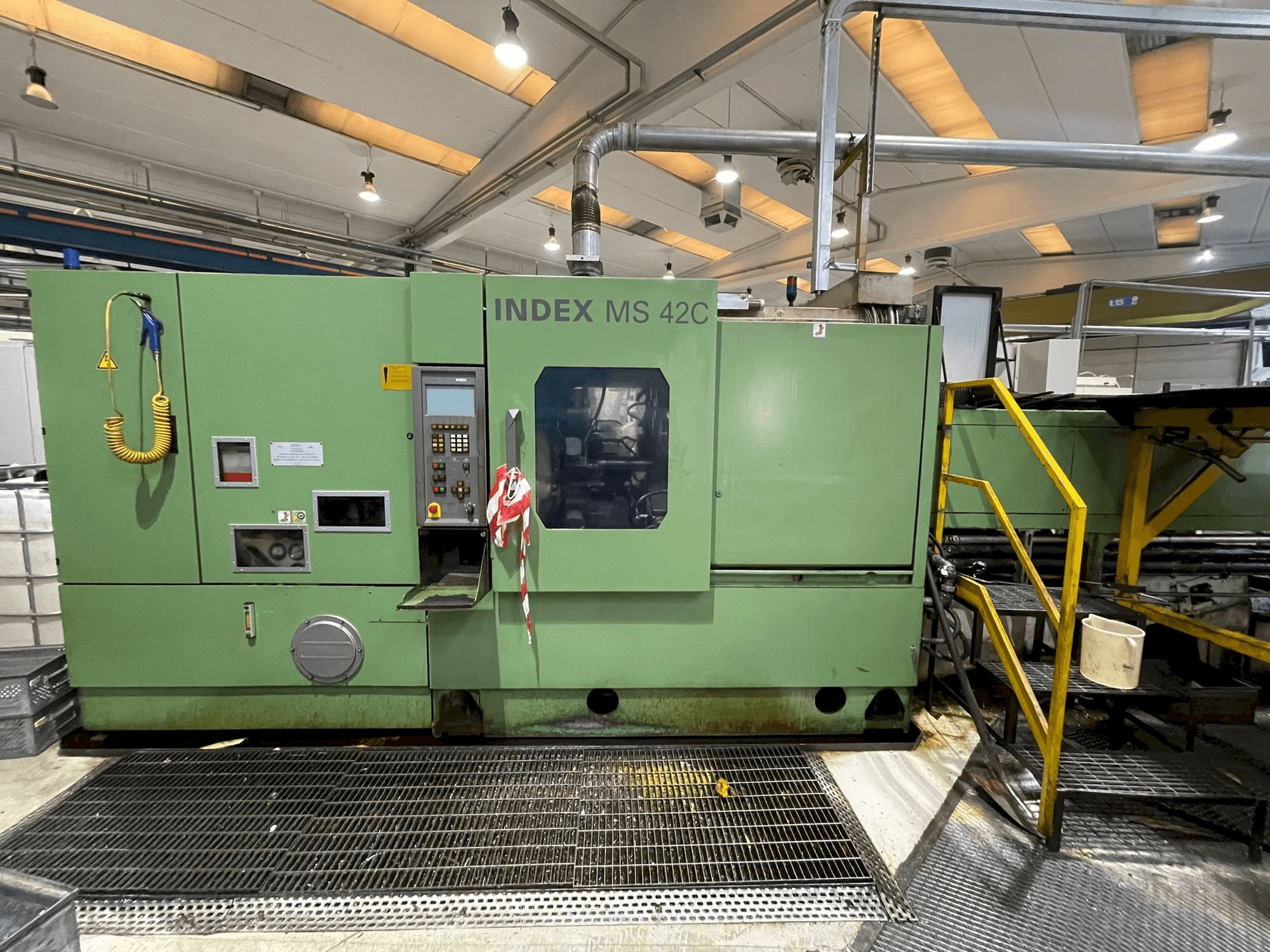 Index MS 42C-maskinen framifrån