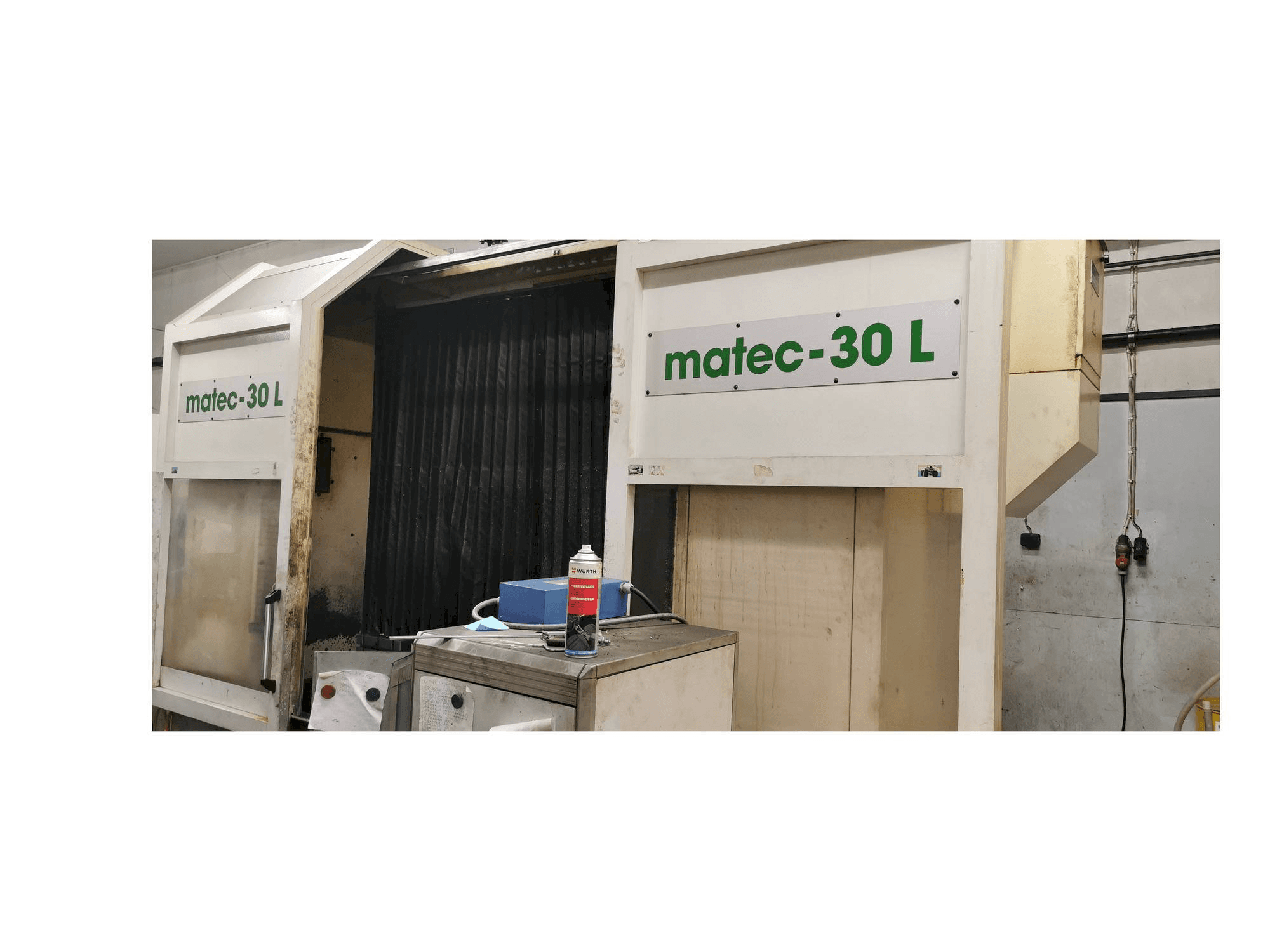 Matec 30 L-maskinen framifrån