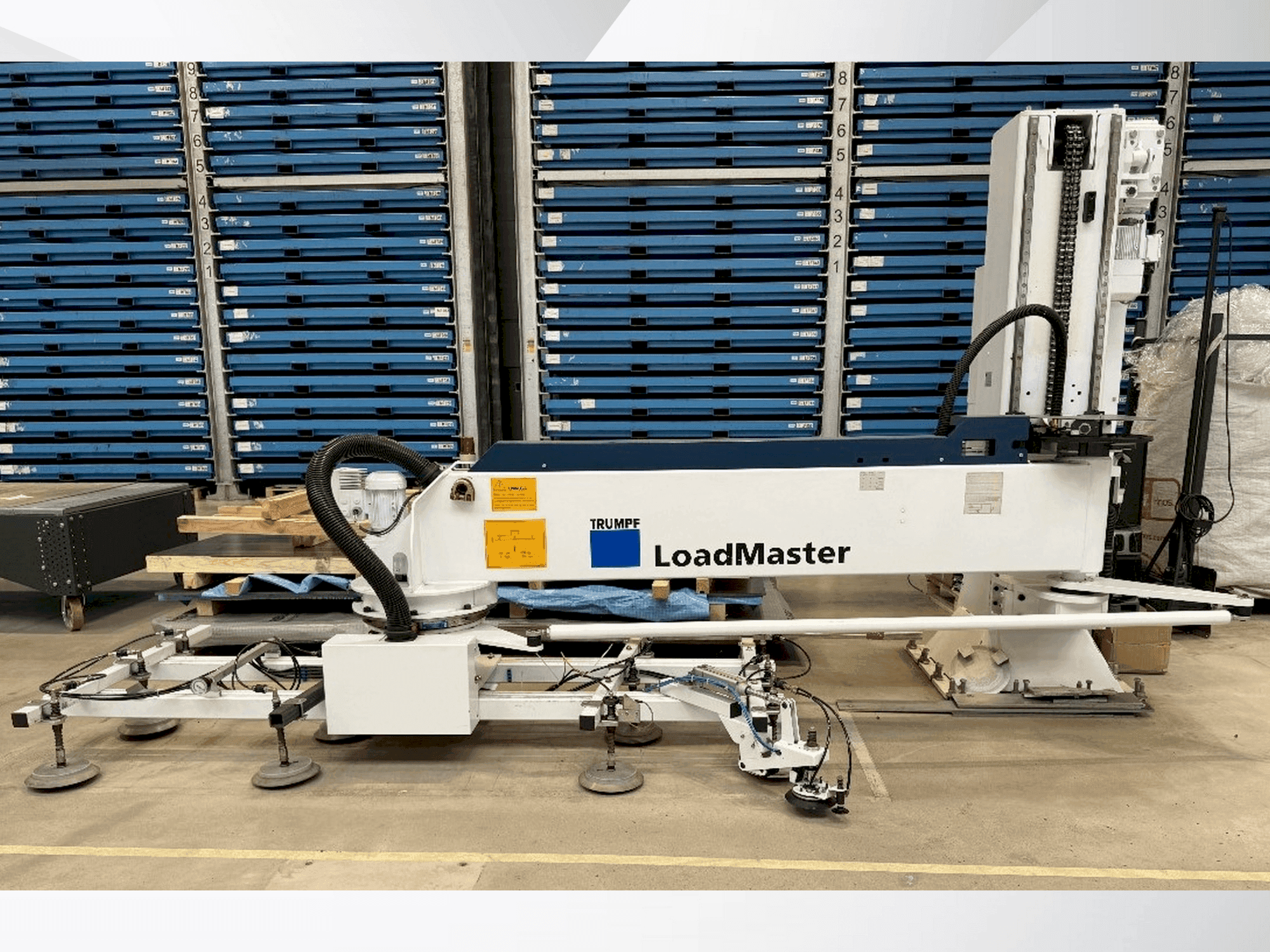 TRUMPF LoadMaster-maskinen framifrån