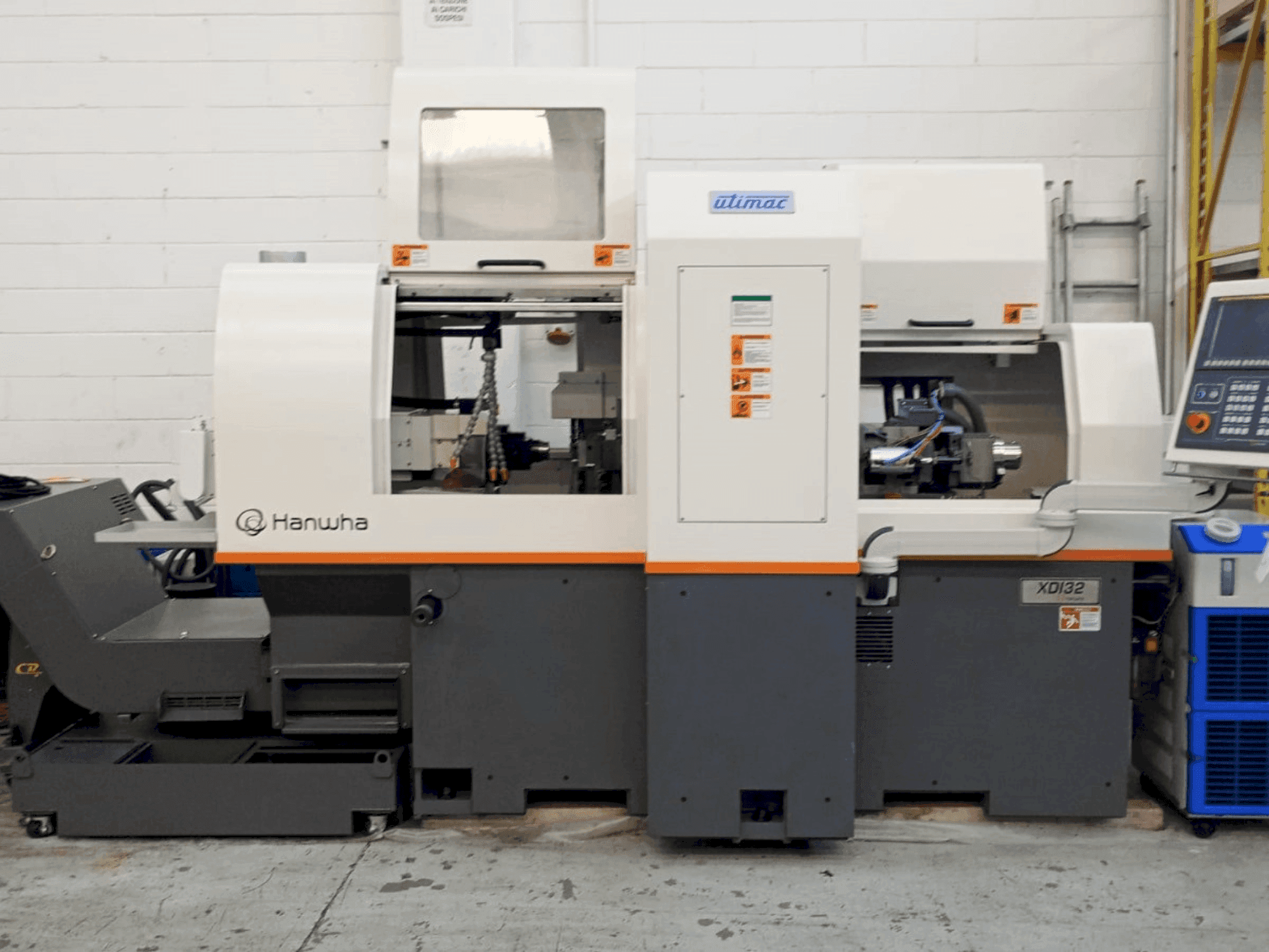 Hanwha XDI32-N-maskinen framifrån