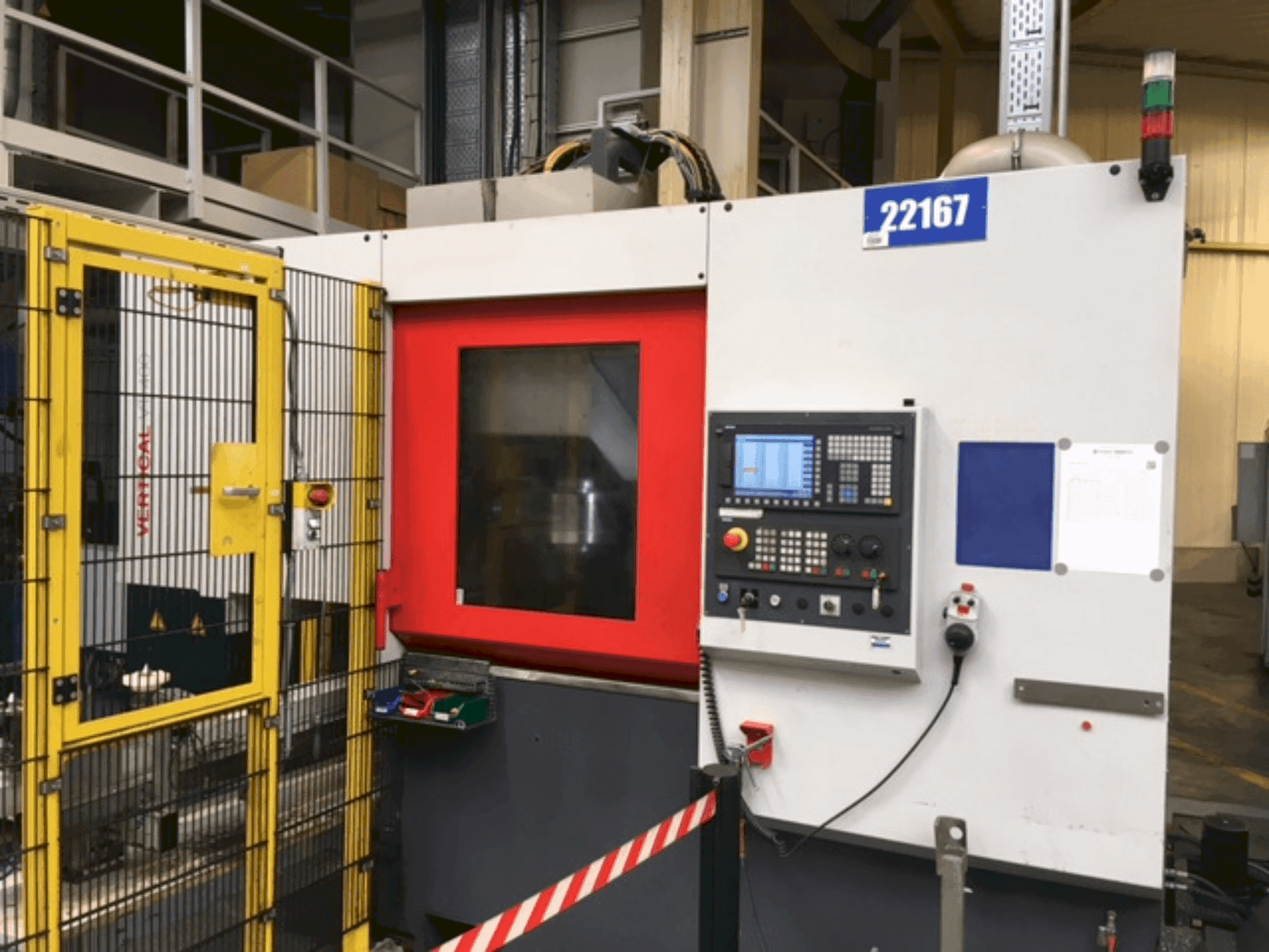 EMCO VT 400-maskinen framifrån