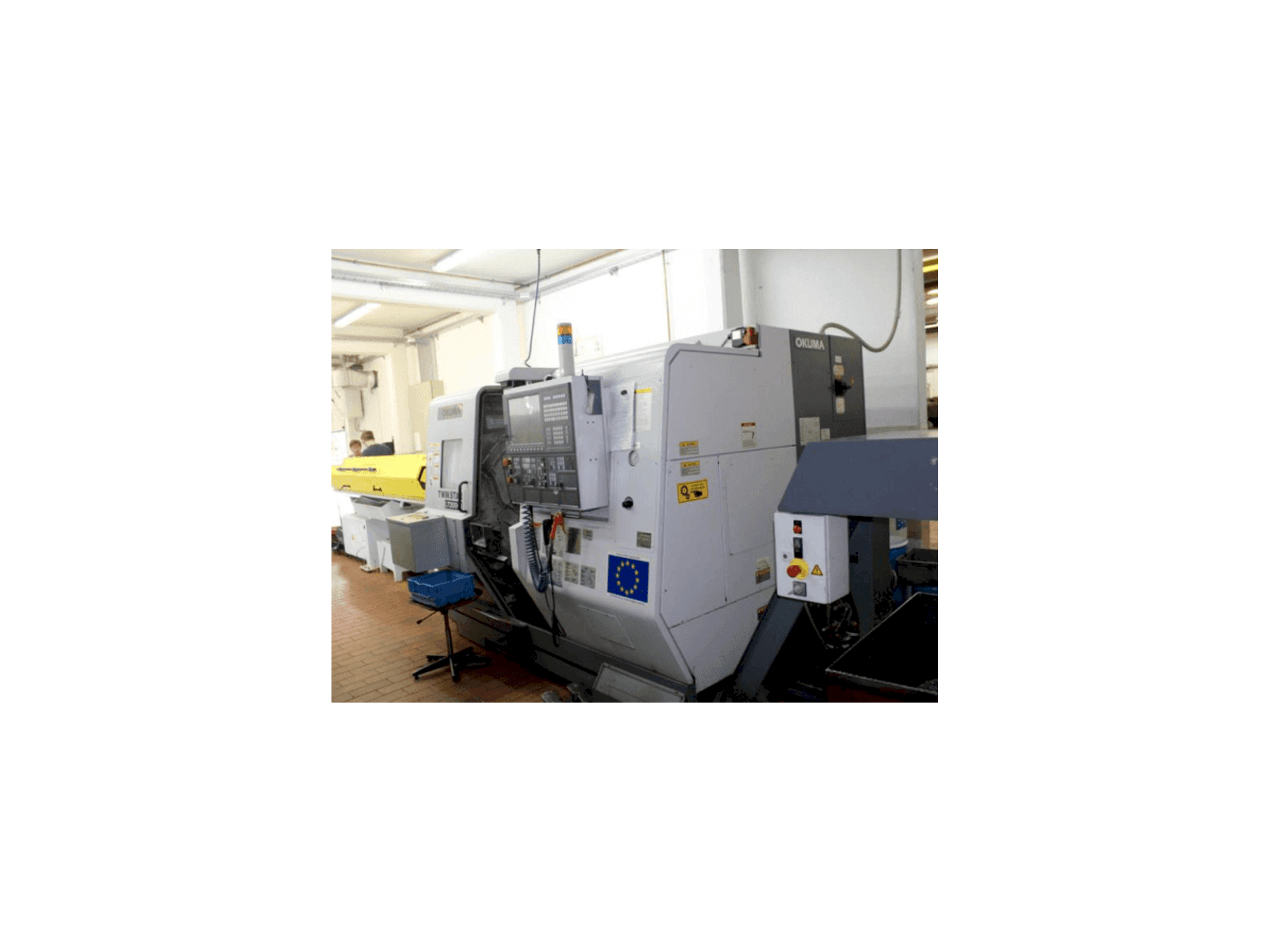 Okuma TWIN STAR LT200-M-maskinen framifrån