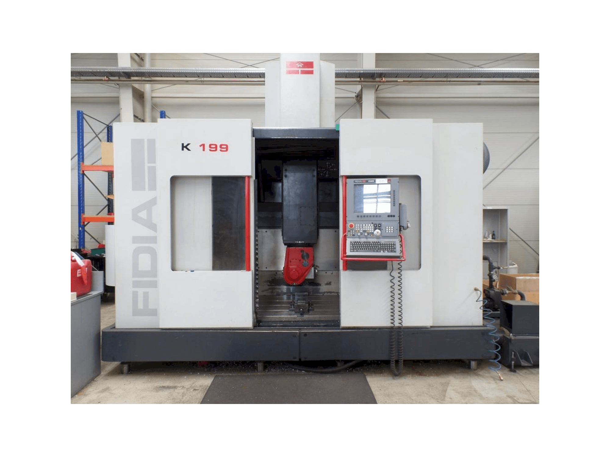 Fidia K199-maskinen framifrån