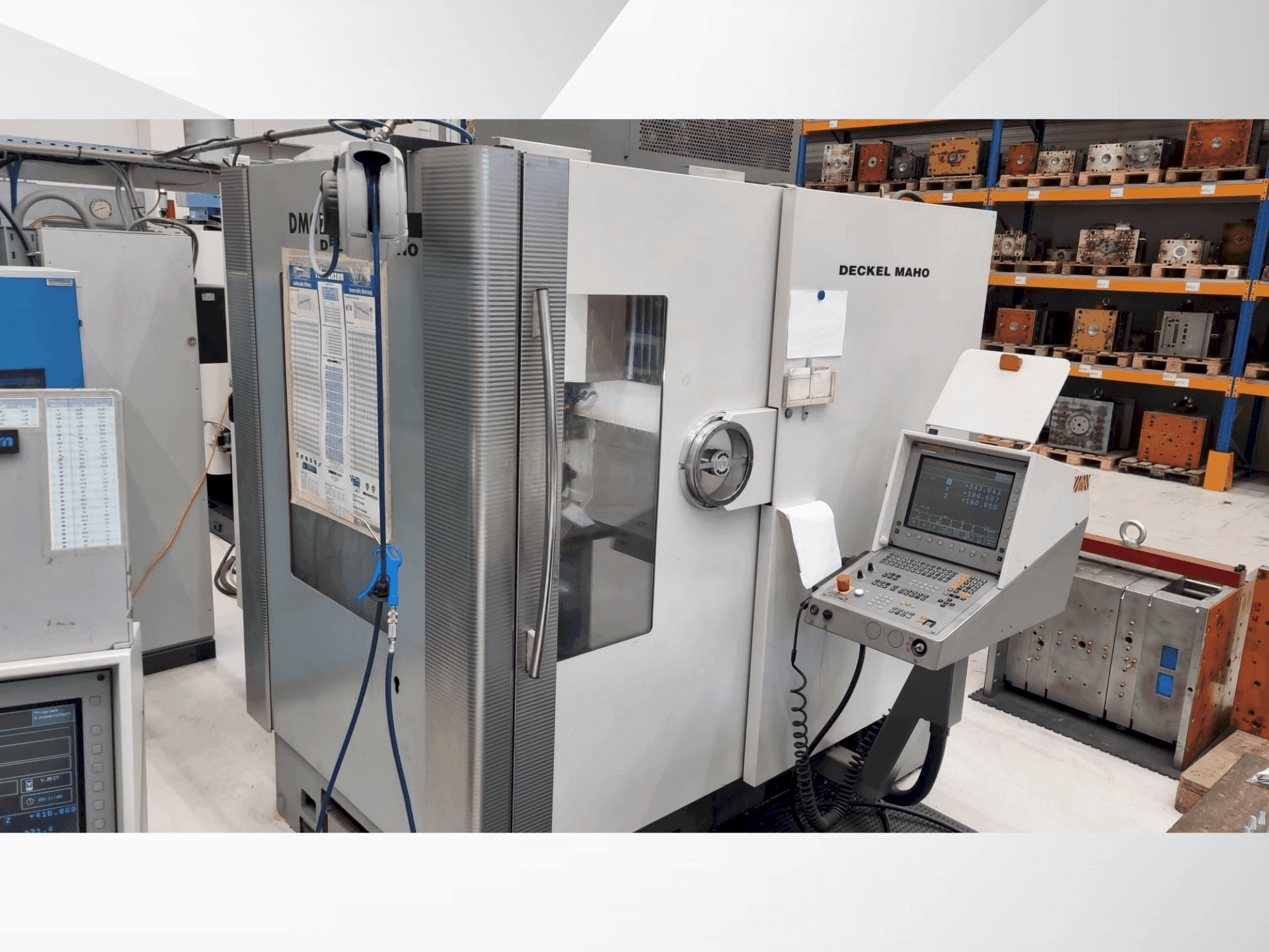 DECKEL MAHO DMC 70 V-maskinen framifrån