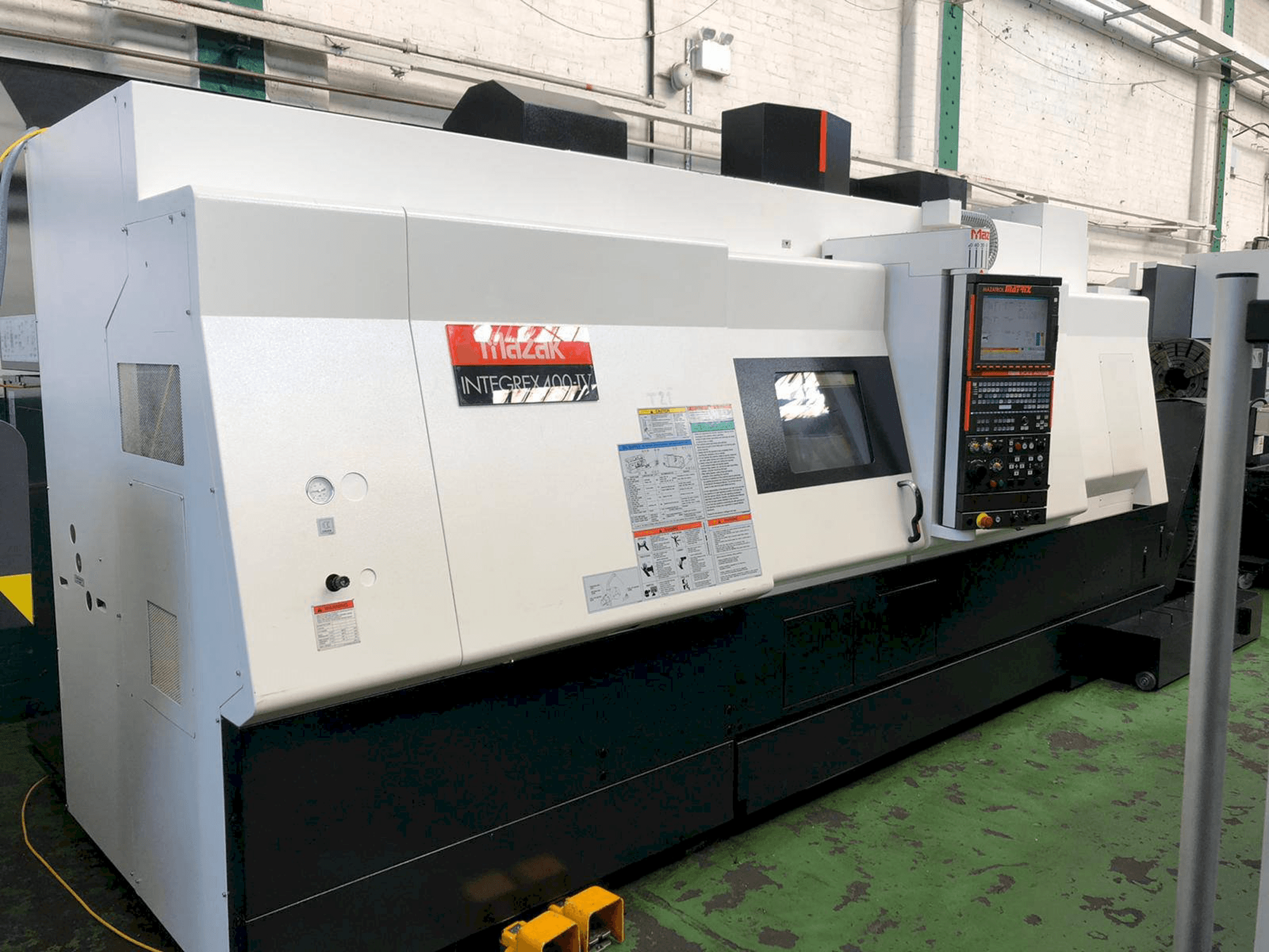 Mazak Integrex 400-IV-maskinen framifrån