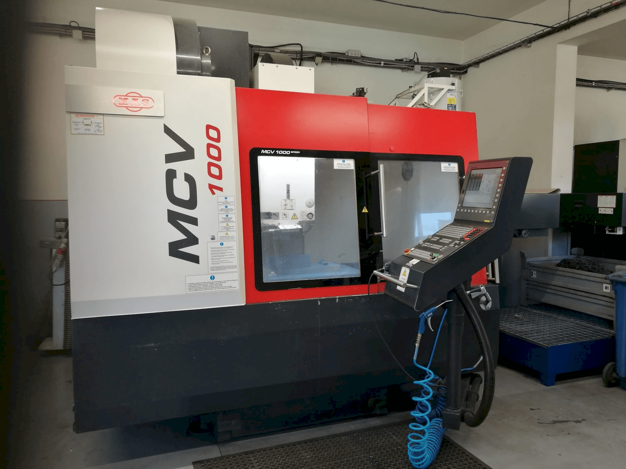 KOVOSVIT MAS MCV 1000 Speed-maskinen framifrån