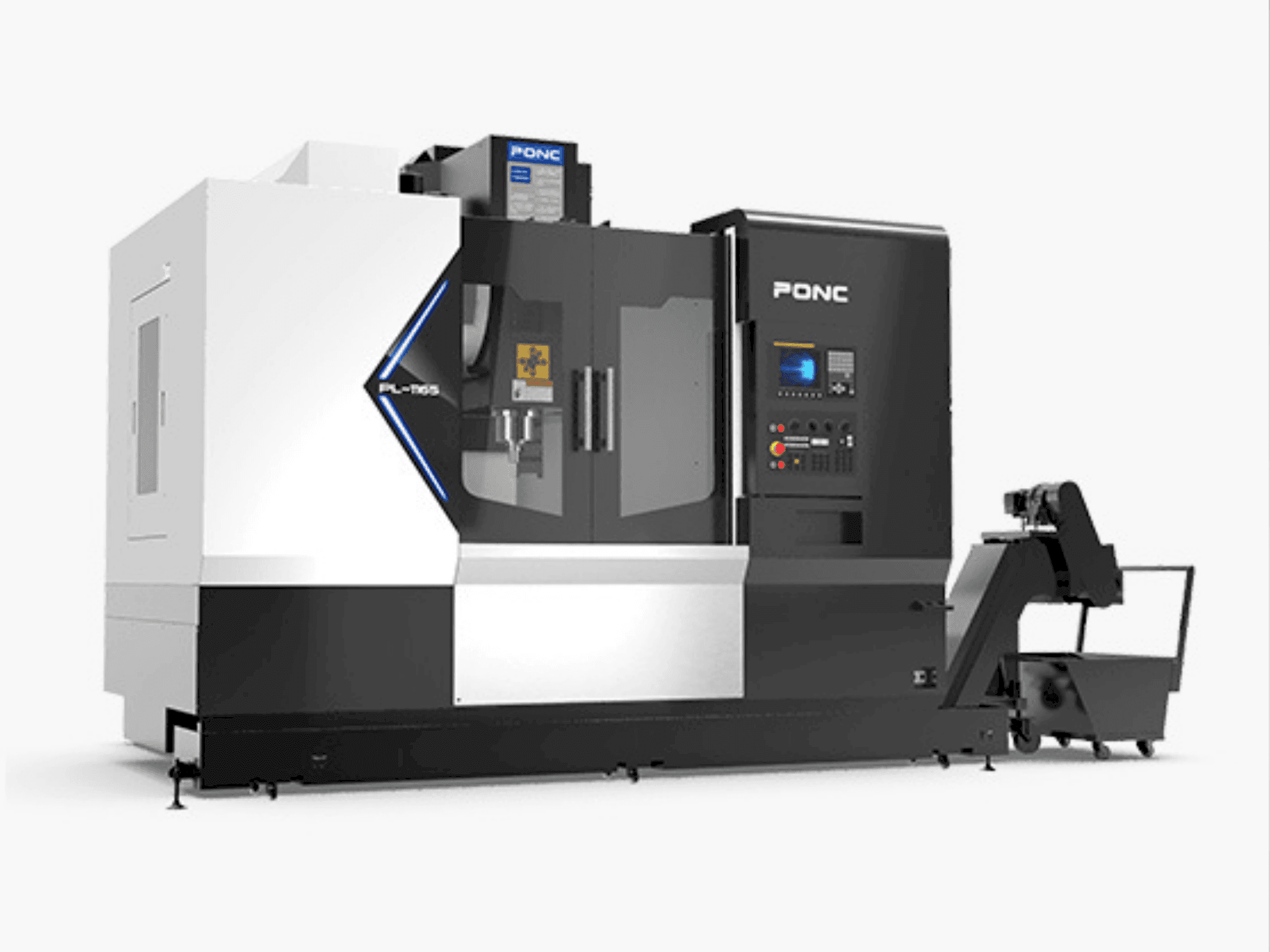 PONC PL 855-maskinen framifrån