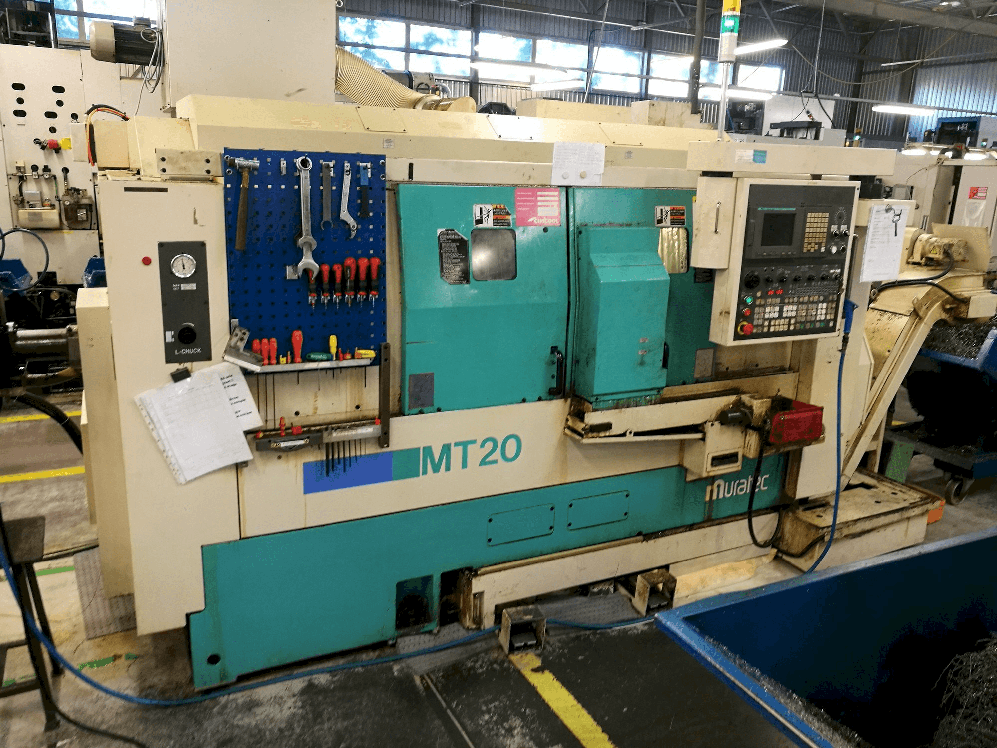 Muratec MT20-maskinen framifrån