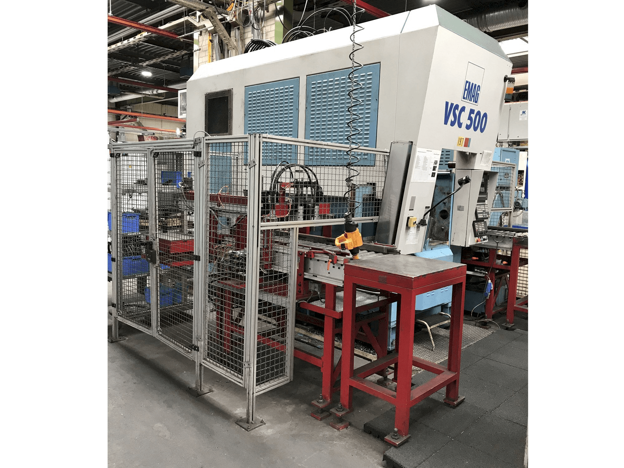 EMAG VSC 500-maskinen framifrån