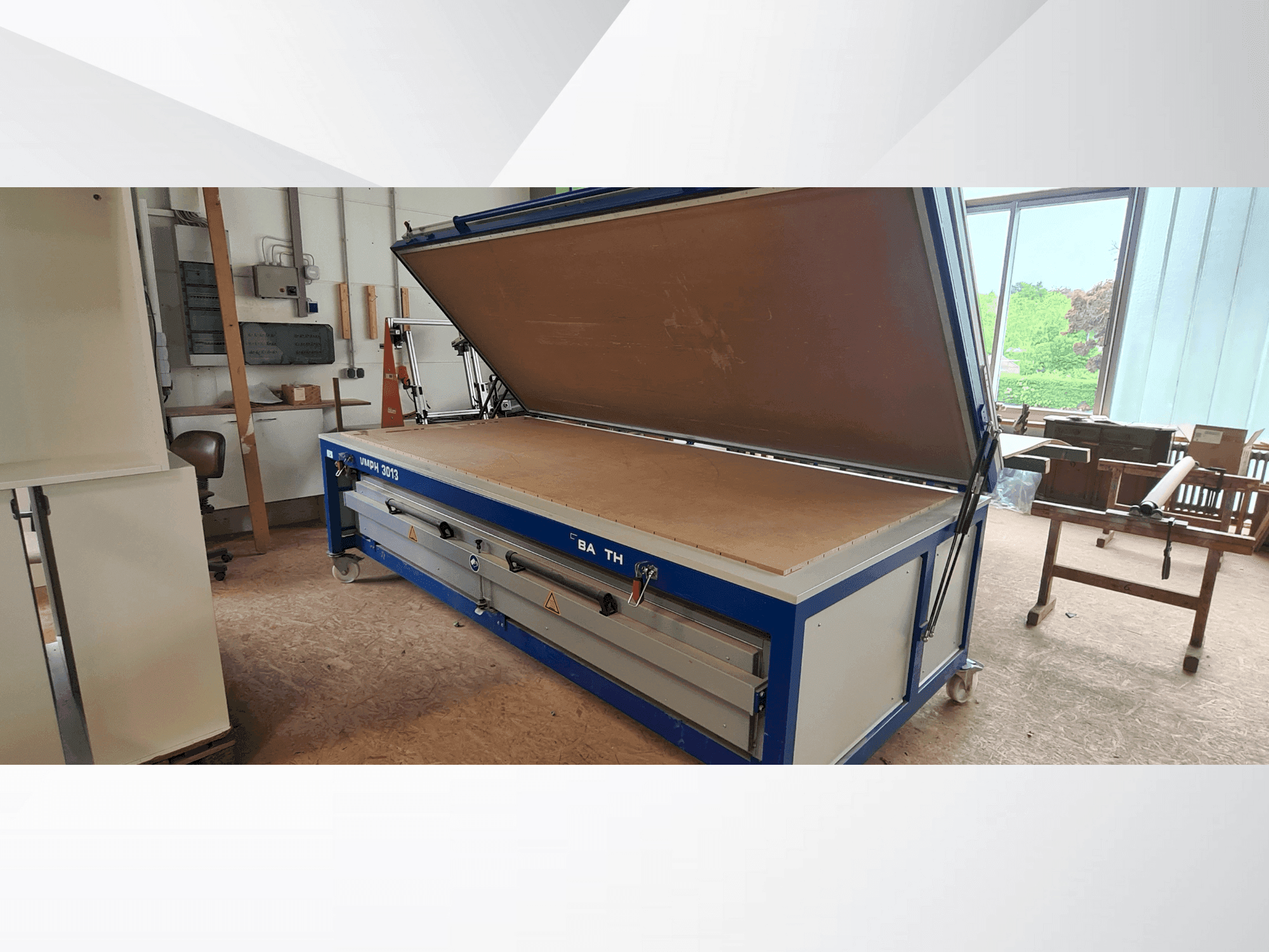 BARTH VMPH 3013-maskinen framifrån