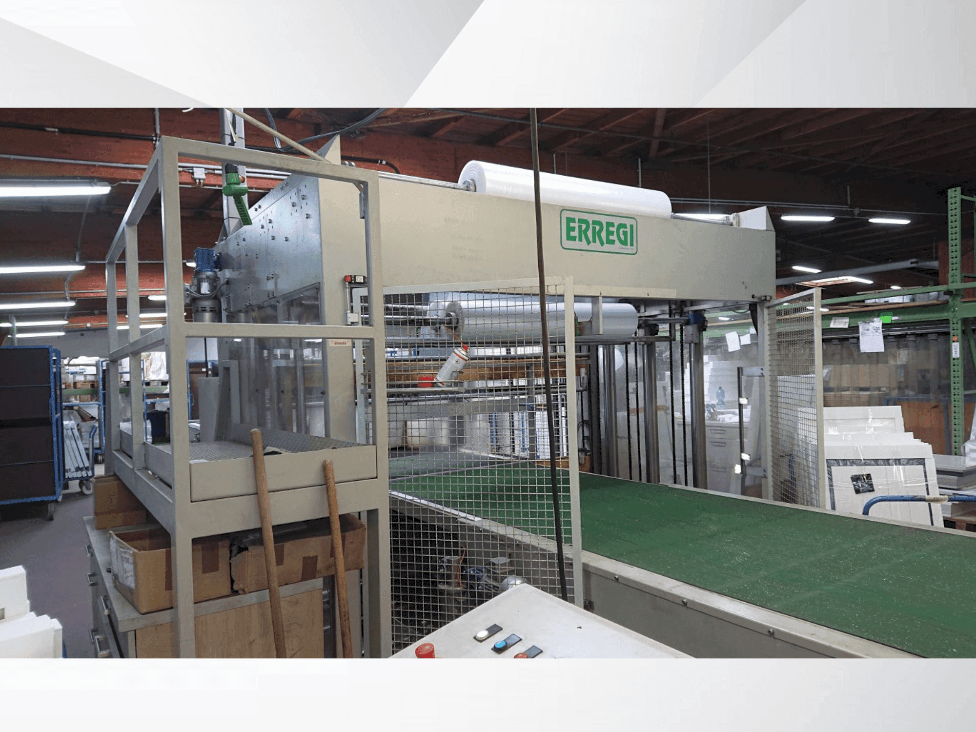 ERREGI LINE ERREGI-maskinen framifrån