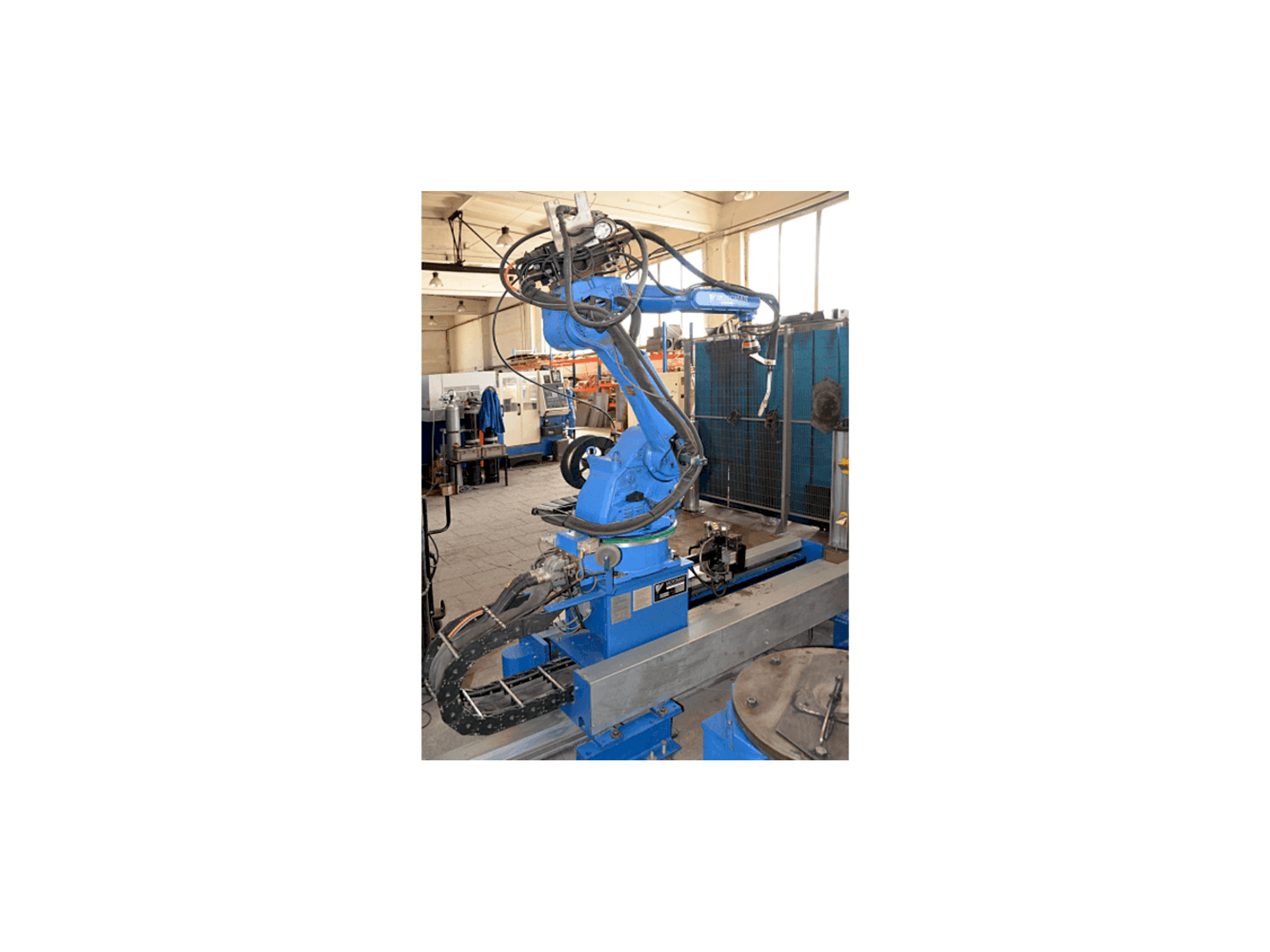 MOTOMAN UP20-6 MT1-1000 TRDS-1150-maskinen framifrån