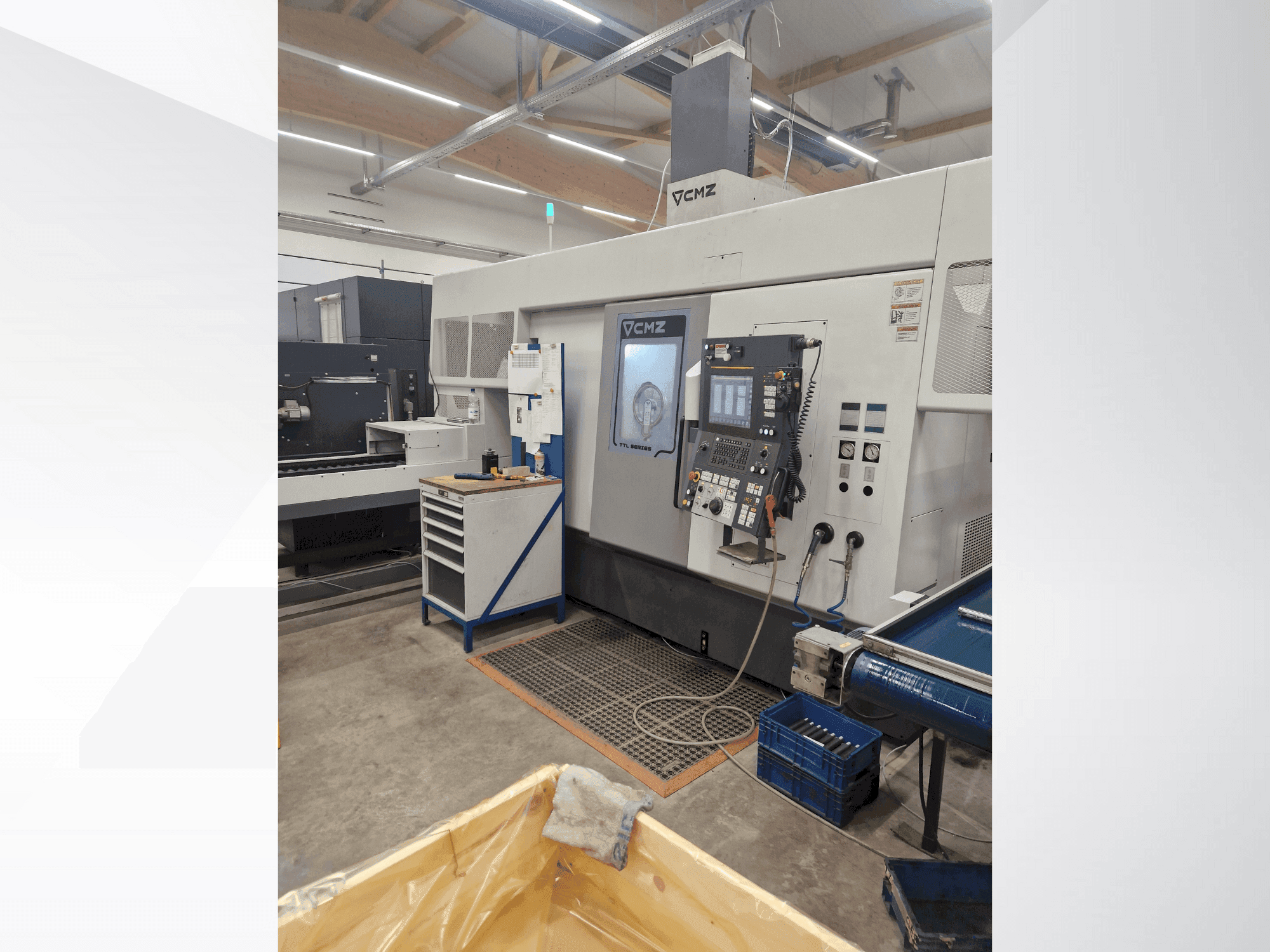 CMZ TTL-66-66-TTY-T2Y-maskinen framifrån