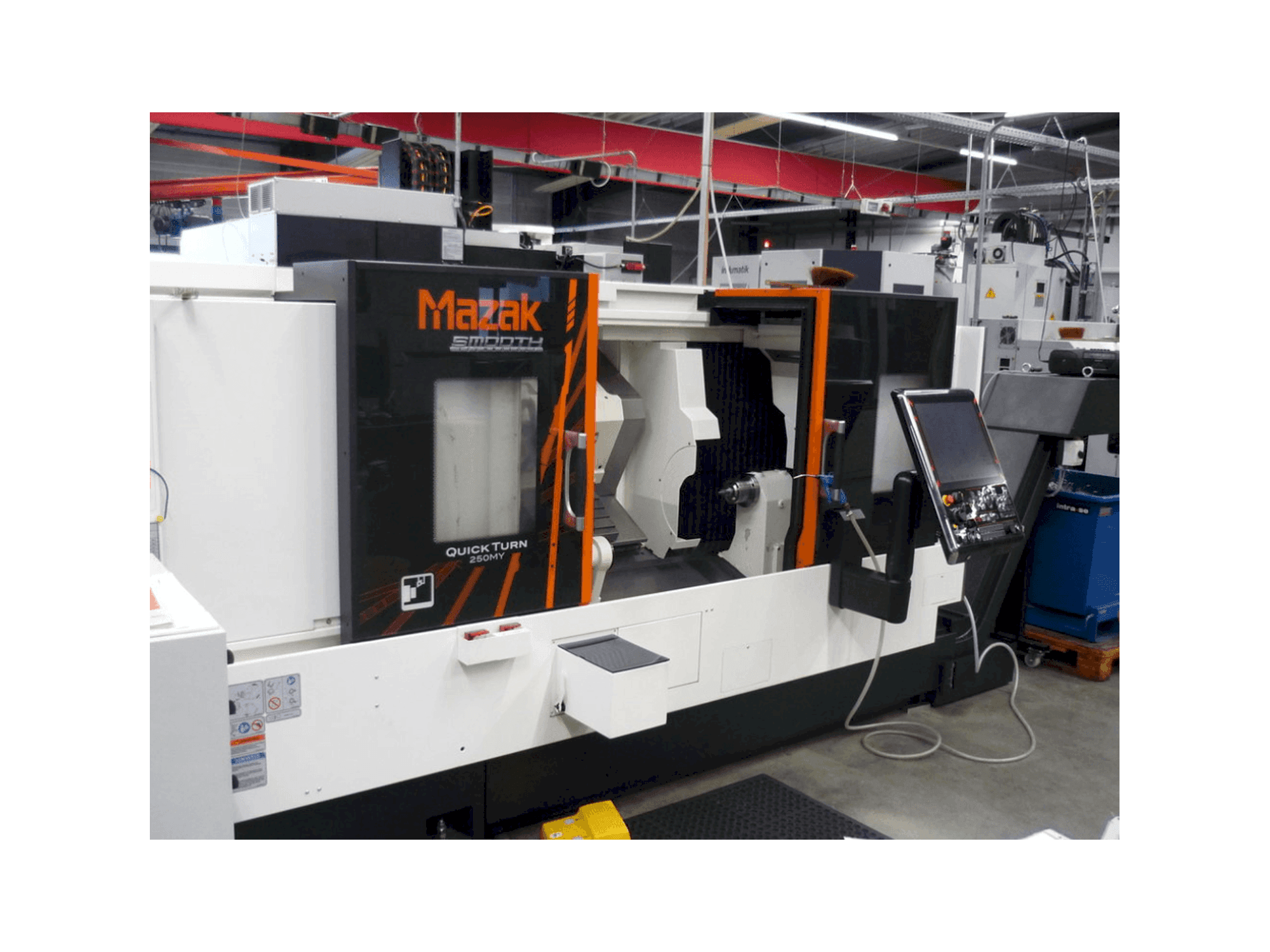 Mazak Quick Turn 250MY-maskinen framifrån