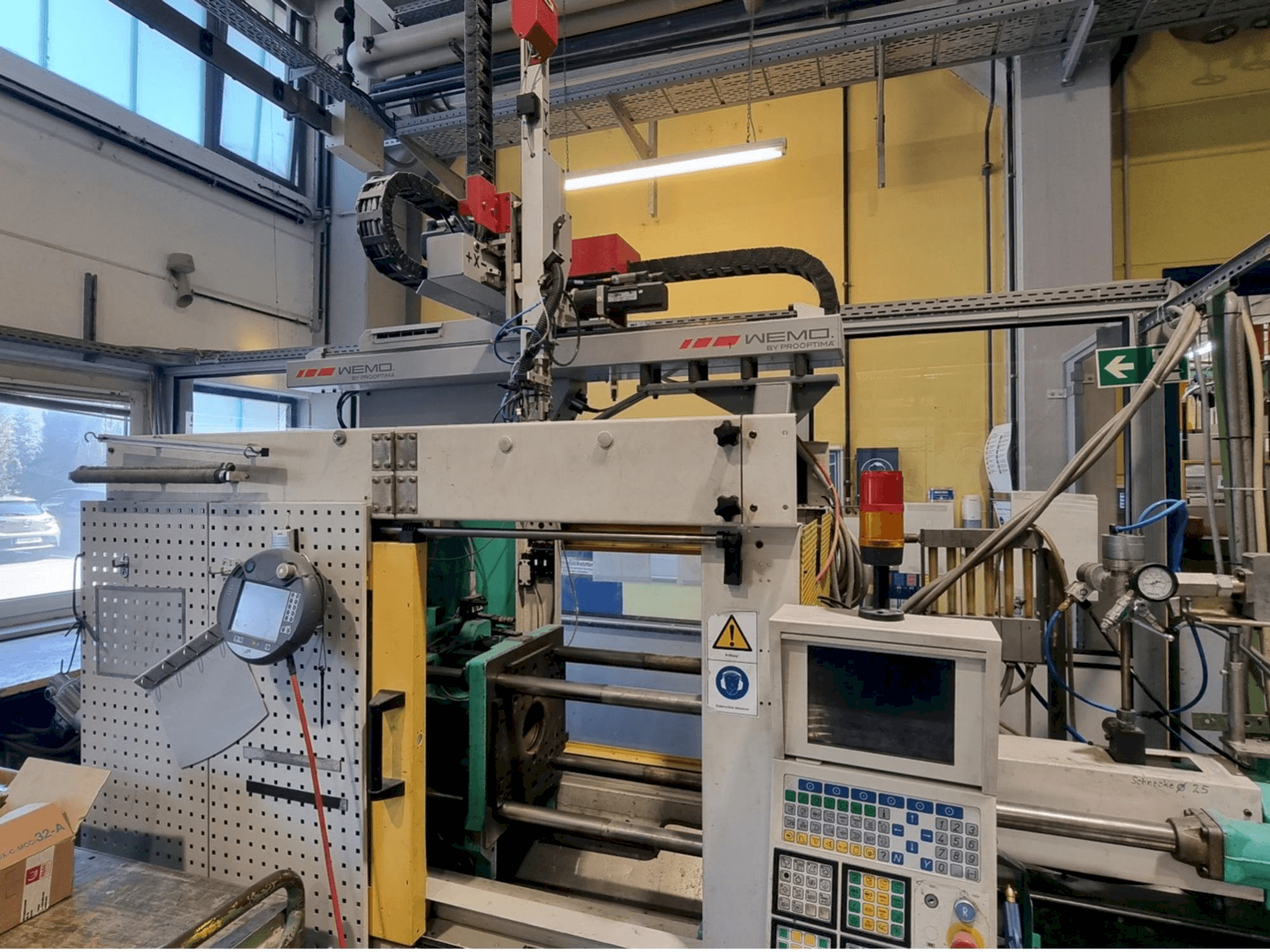 Arburg ALLROUNDER Centex 270 C 500 - 250-maskinen framifrån