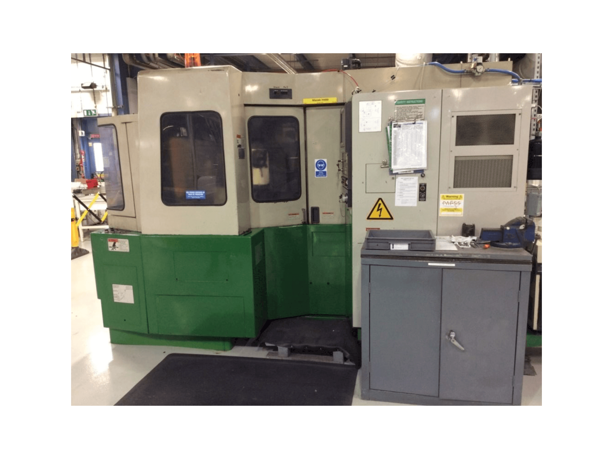 Mazak Mazatech H400-maskinen framifrån