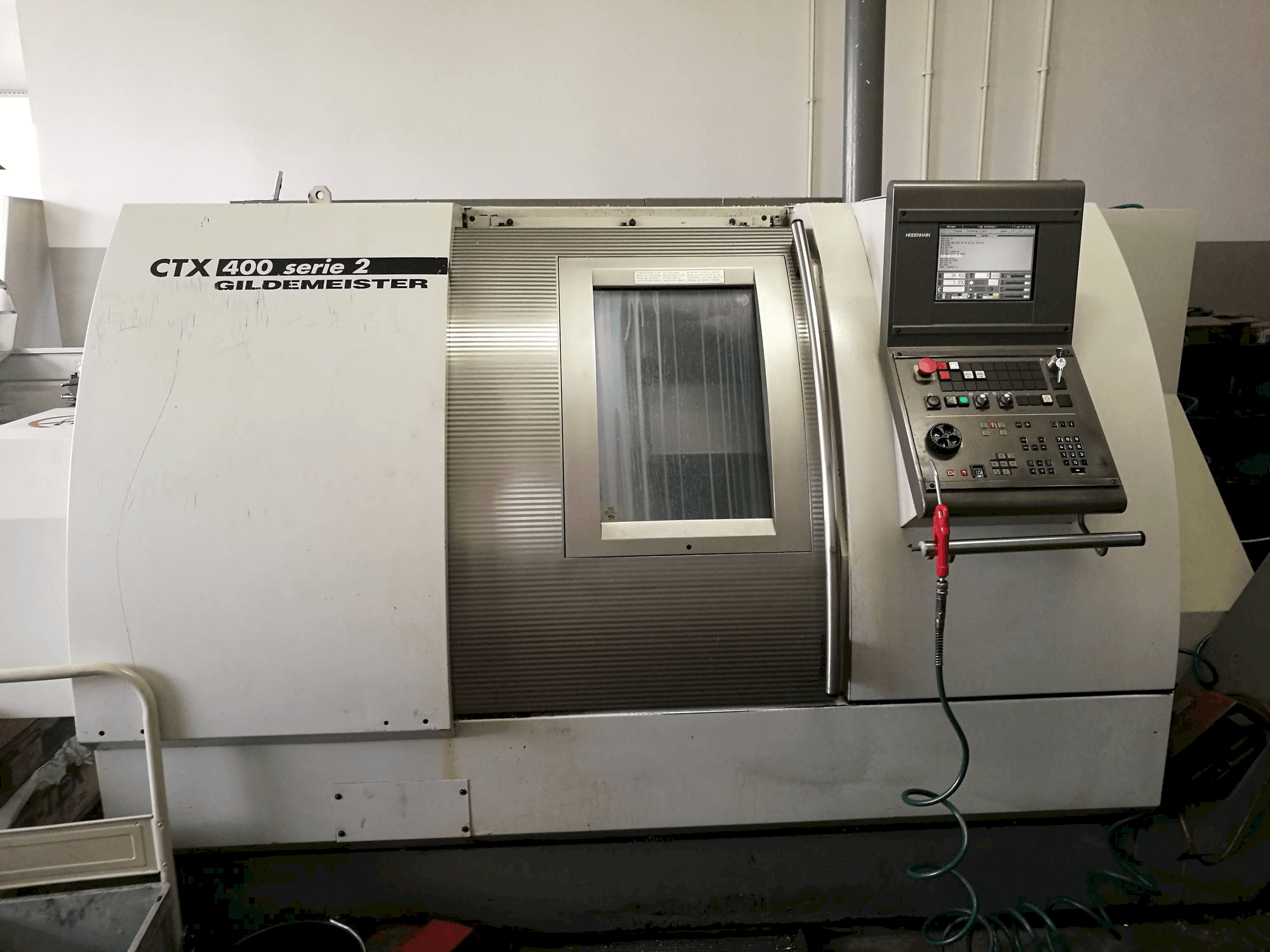 Gildemeister CTX 400 S2-maskinen framifrån
