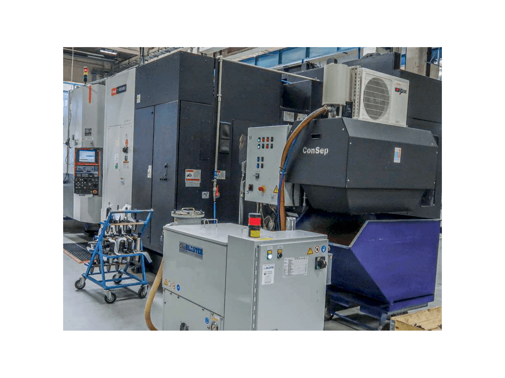 Mazak NEXUS HCN 6000 II-maskinen framifrån