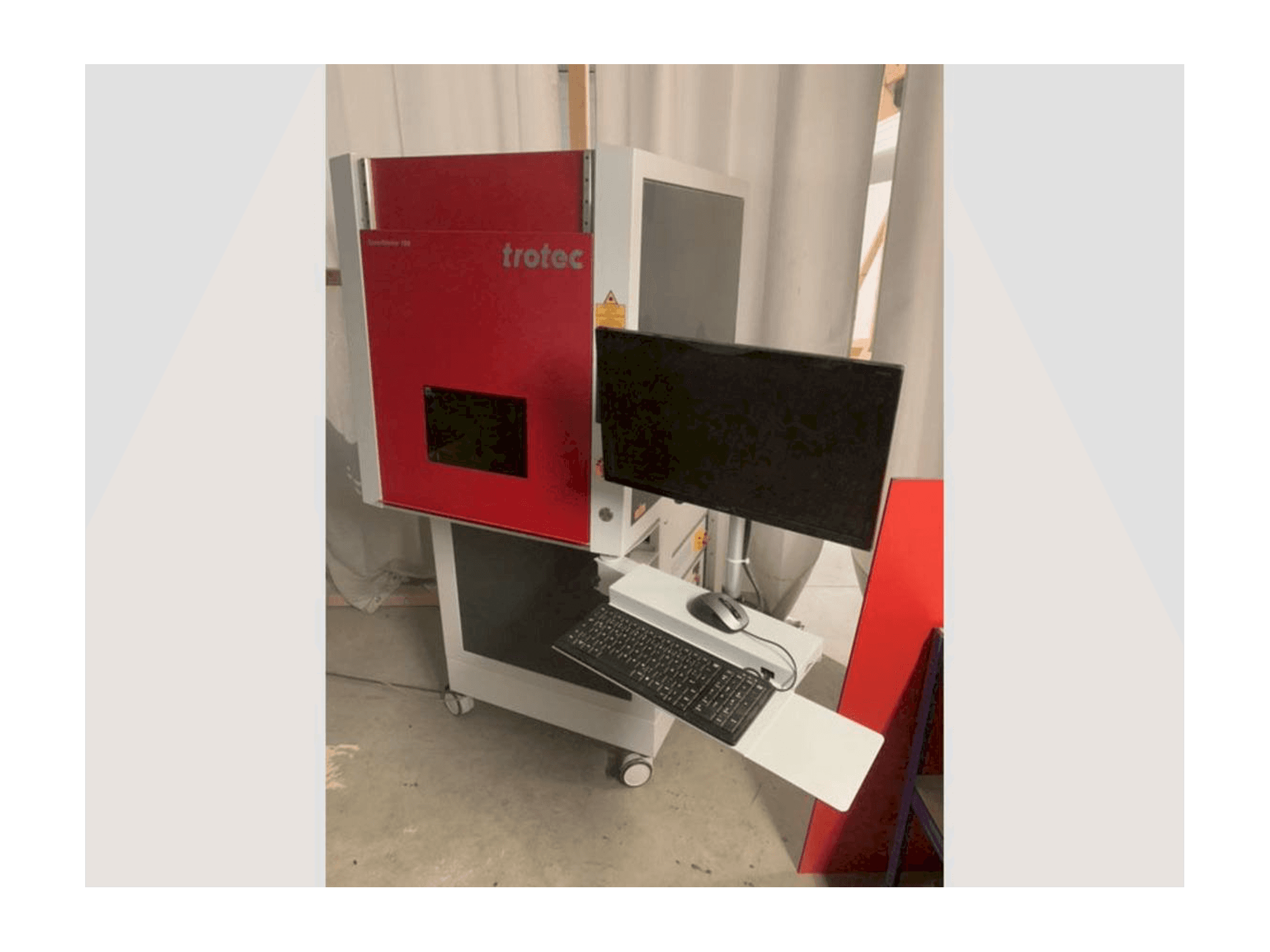 Trotec Speedmarker 700 SM700HT-maskinen framifrån