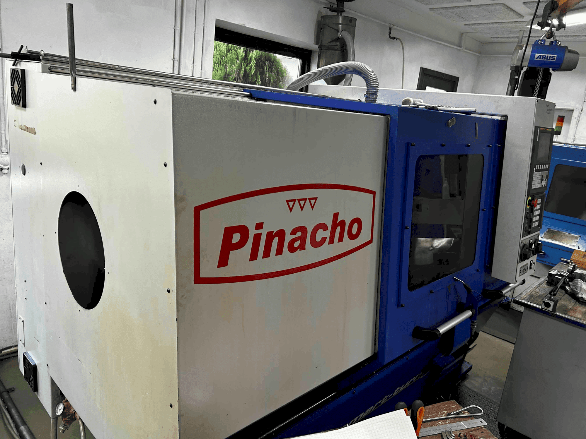 Pinacho SMART 360-maskinen framifrån