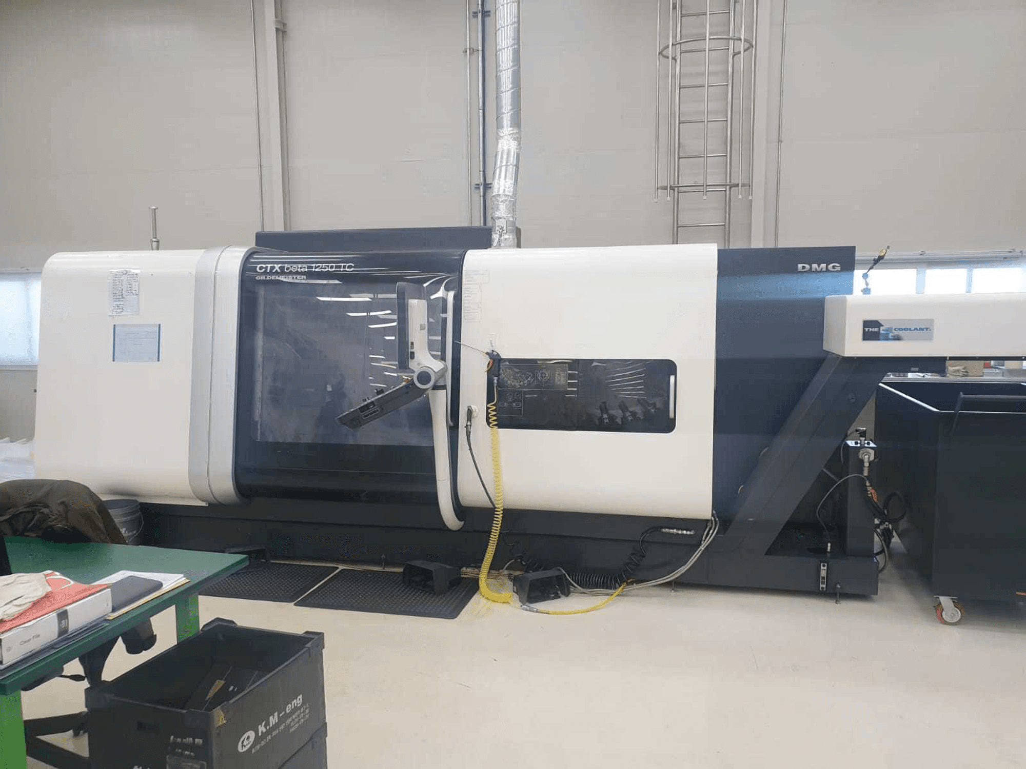 DMG MORI Gildemeister CTX Beta 1250 TC-maskinen framifrån