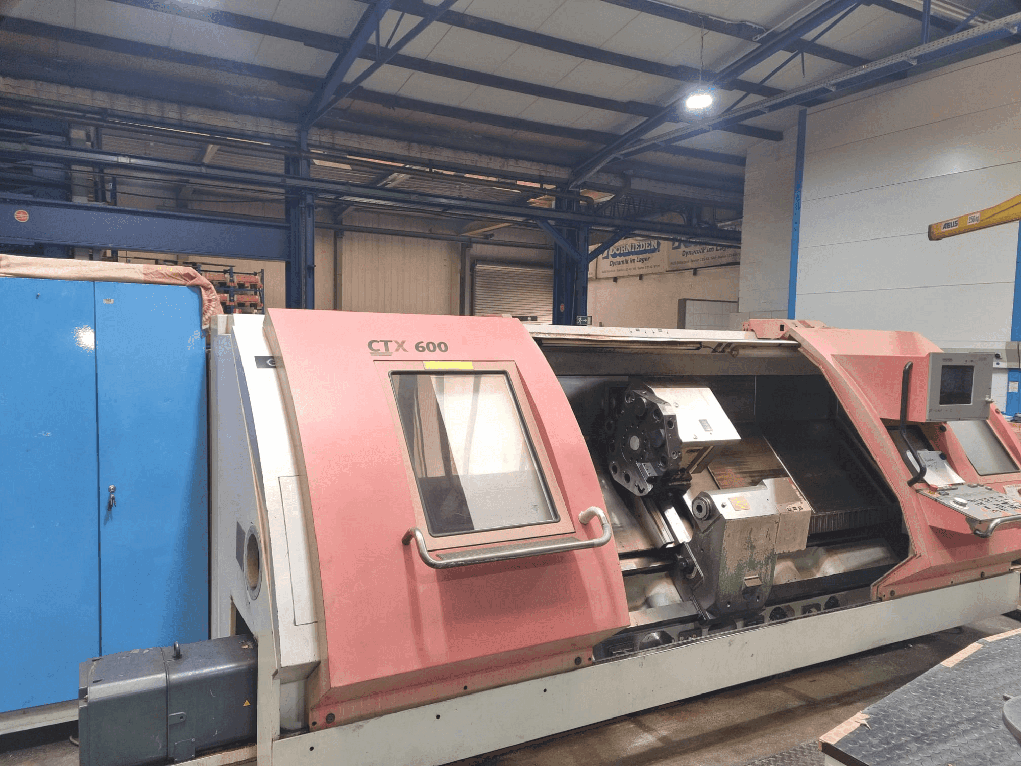 Gildemeister CTX 600-maskinen framifrån