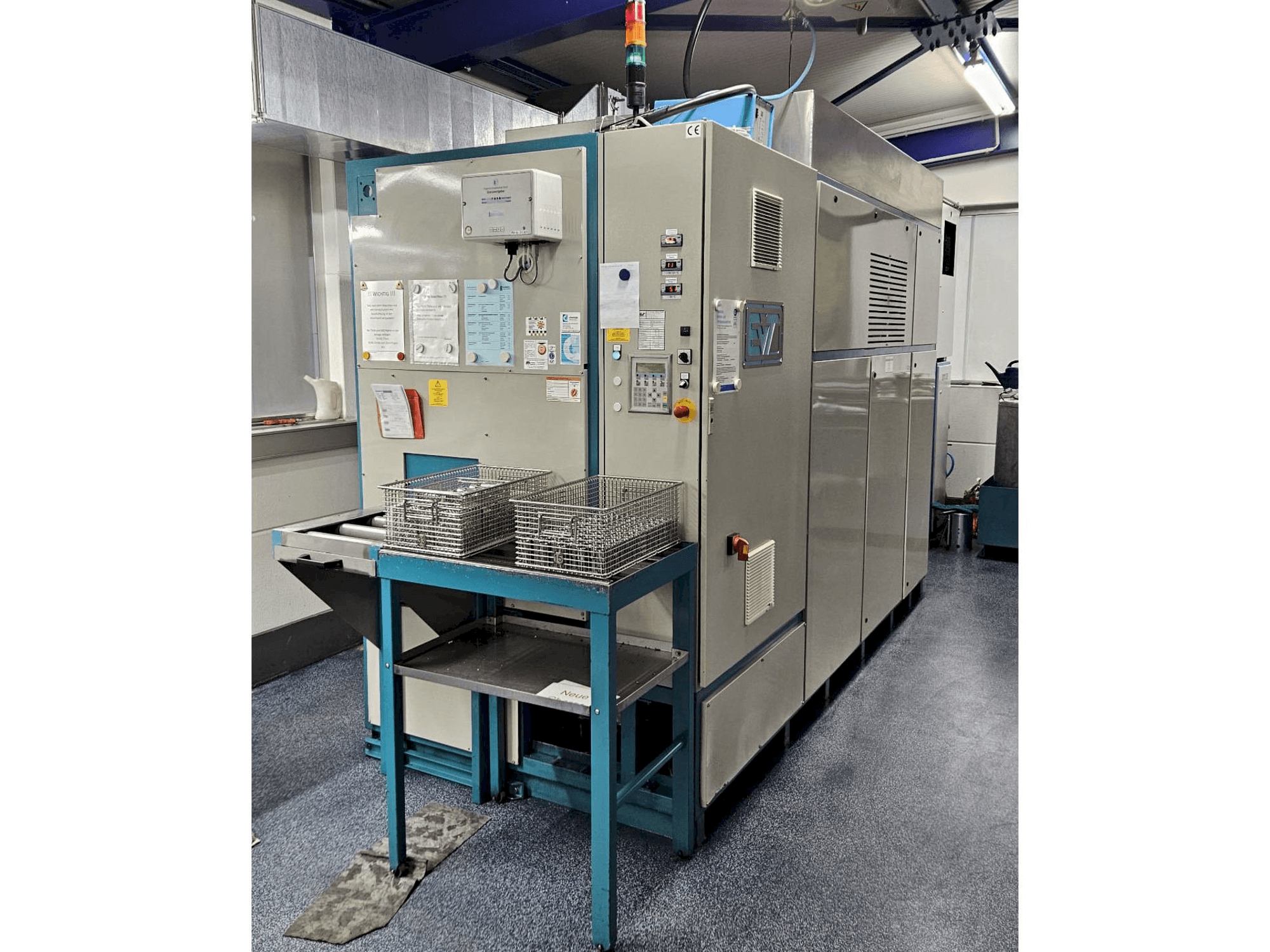 EVT TD 3001/530 PER-maskinen framifrån