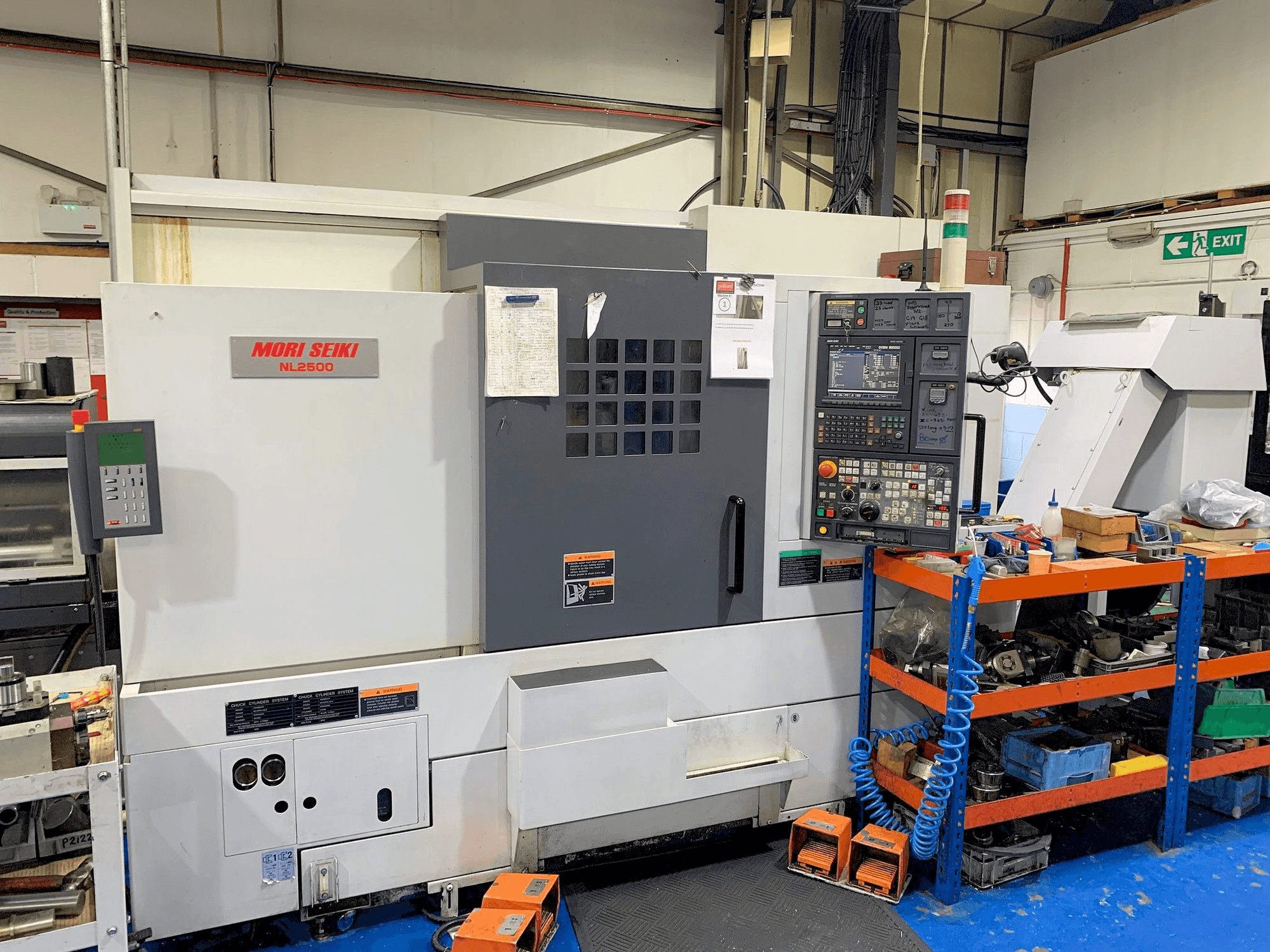 MORI SEIKI NL2500SY / 700-maskinen framifrån