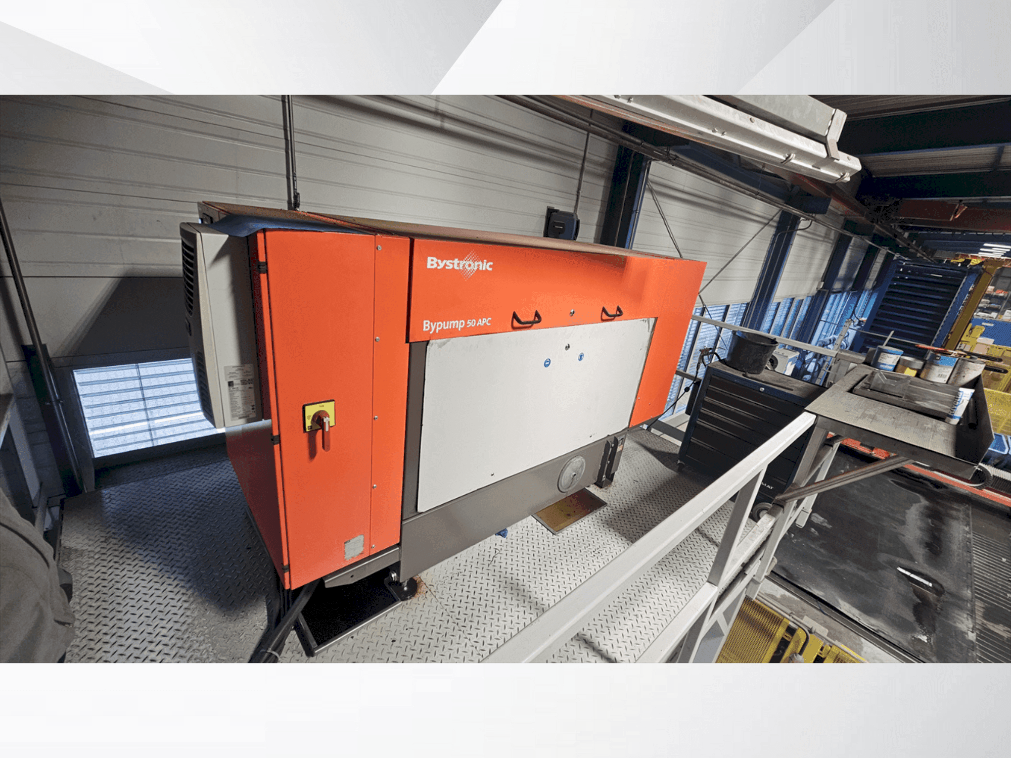 Bystronic Byjet 6030L-maskinen framifrån