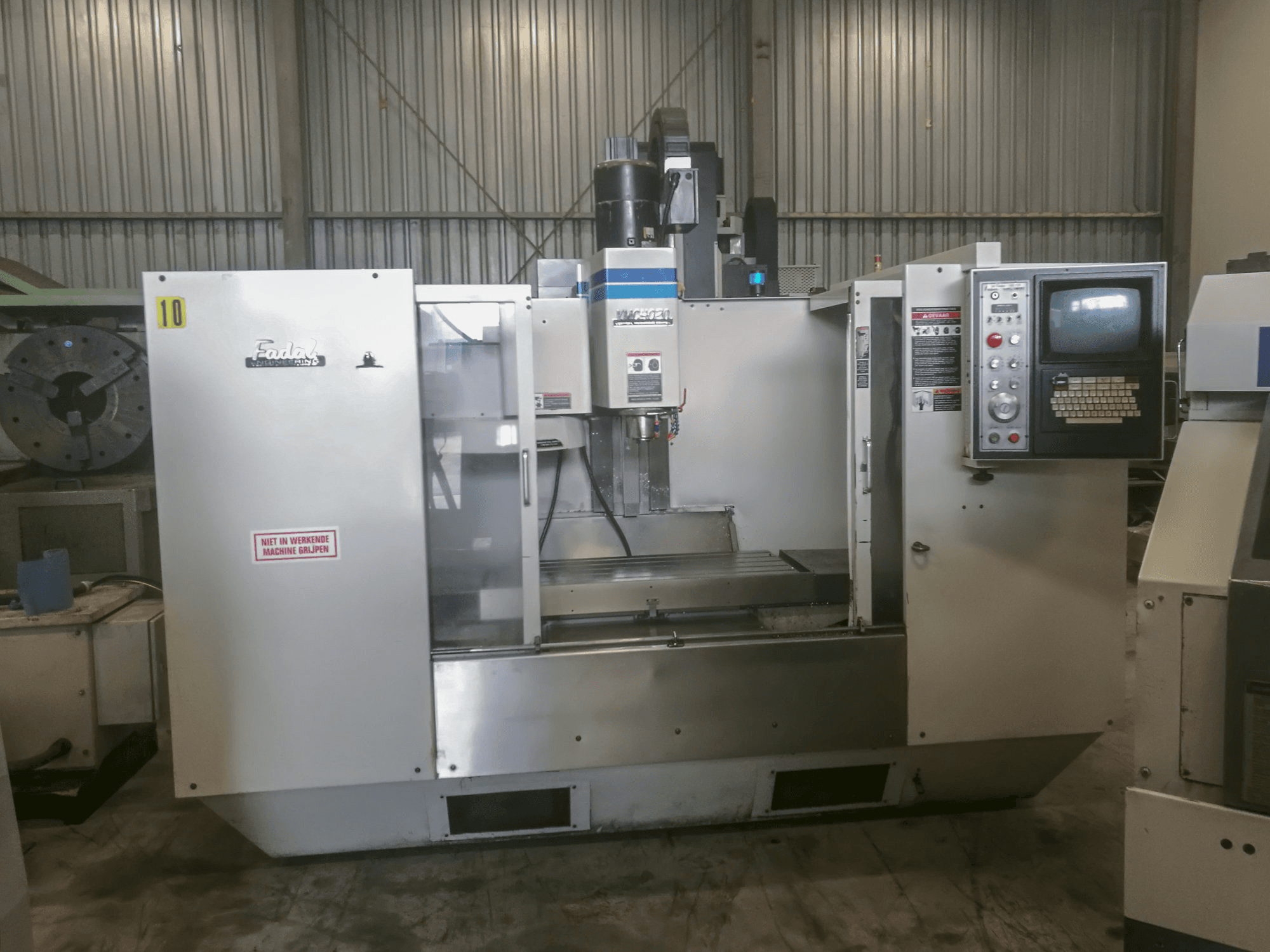 FADAL-maskinen framifrånVMC 4020HT