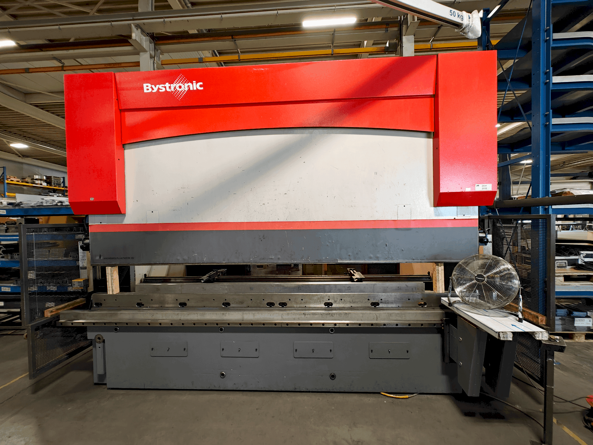 Bystronic PR 200x4100-maskinen framifrån